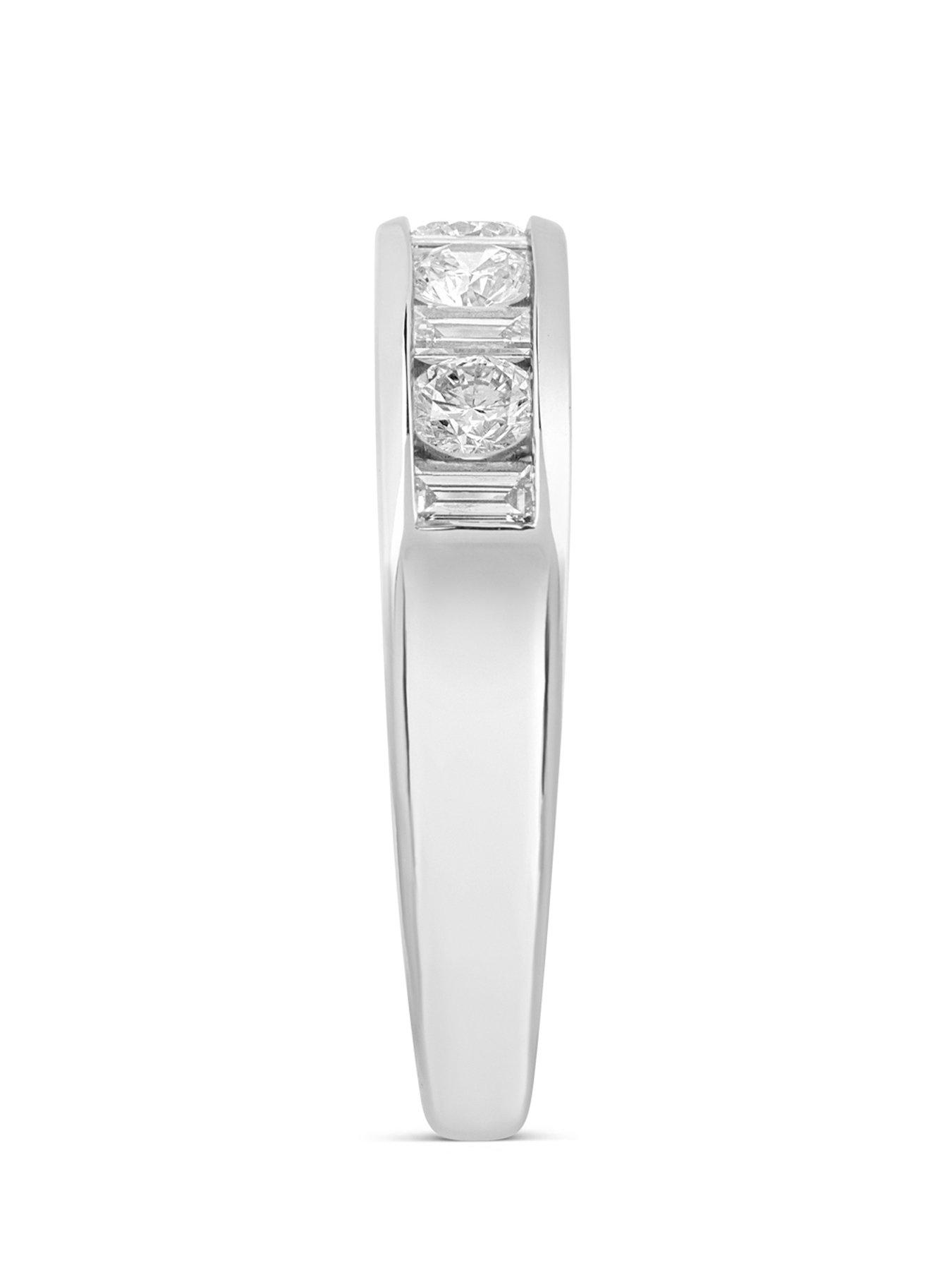 Image 2 of 5 of Love DIAMOND 9ct Lab-Grown Diamond  Channel Set Eternity Ring