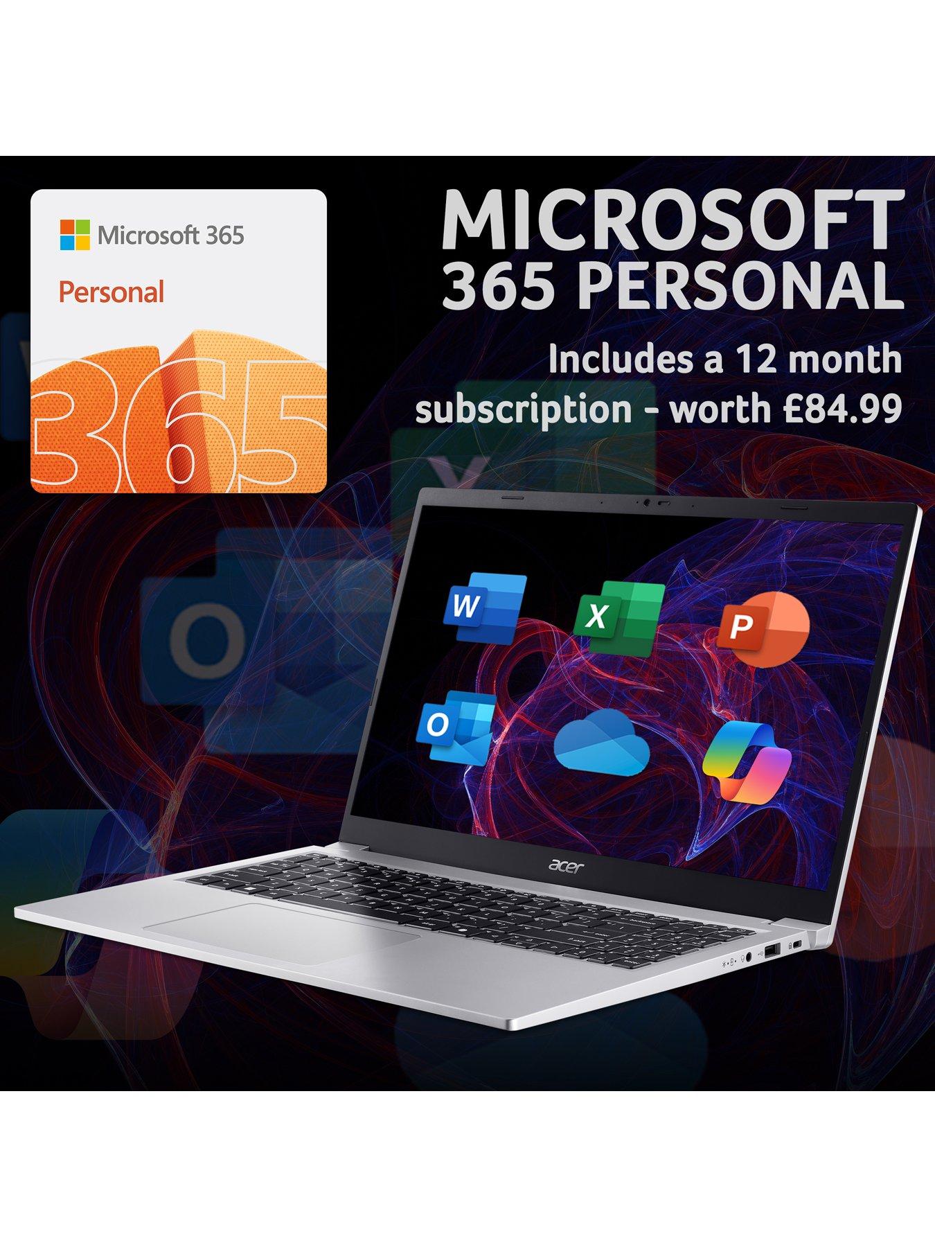 Image 6 of 7 of Acer Aspire Lite - Intel N150 - 8GB RAM - 128GB - 15.6in FHD - Silver
