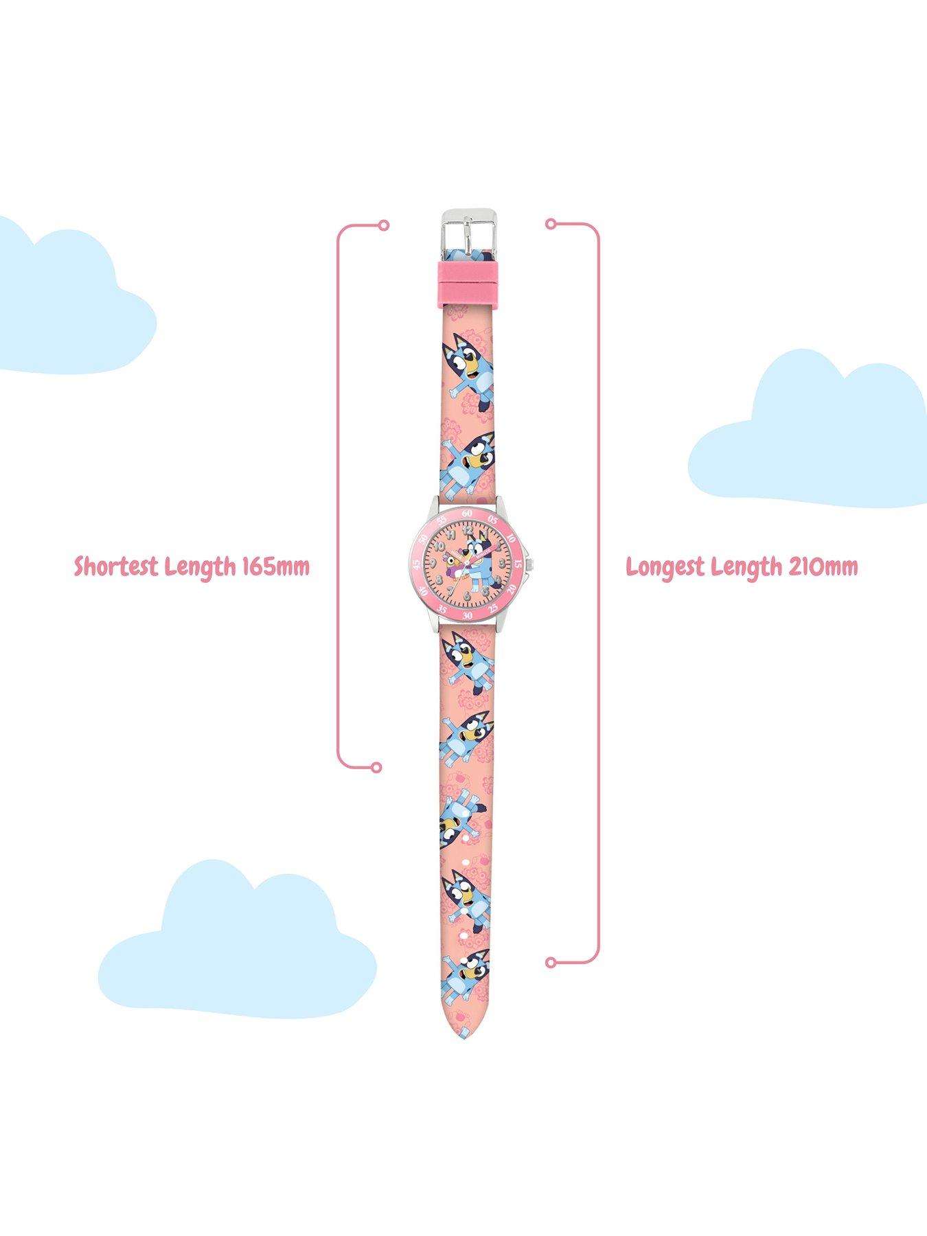 Image 3 of 4 of Disney Bluey Pink Strap Time Teacher
