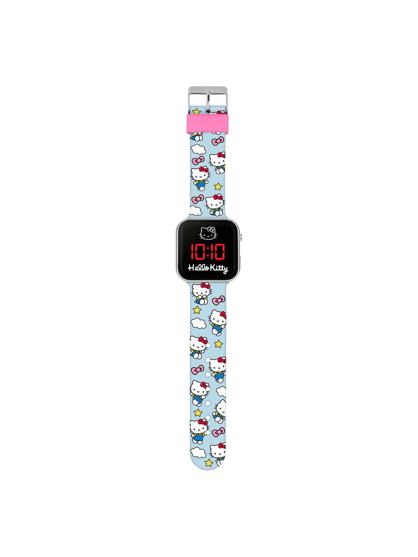 Image 2 of 4 of Hello Kitty PRINTED STRAP LED WATCH