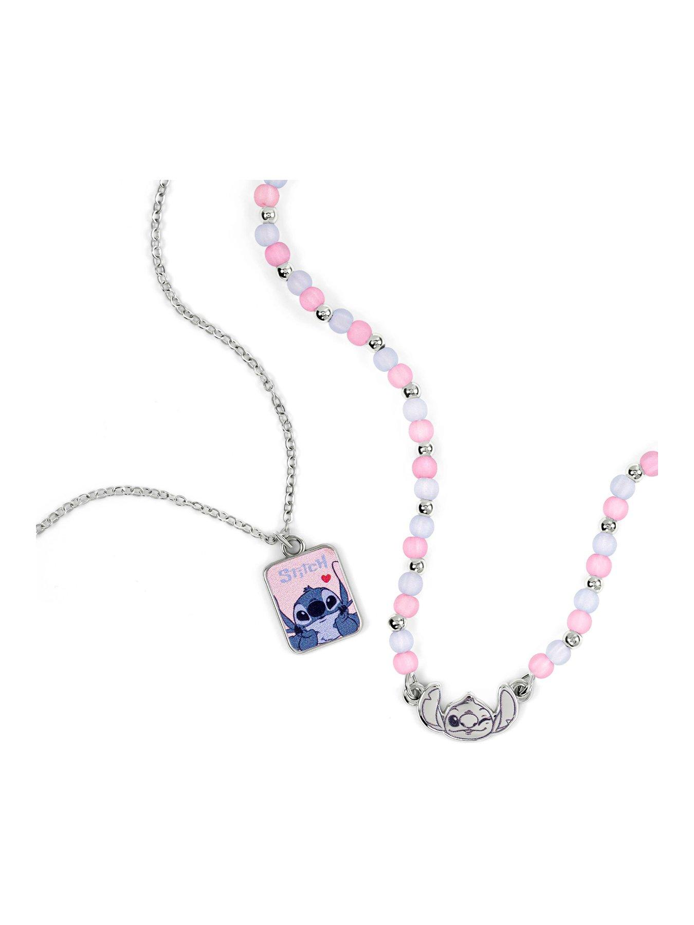 Image 1 of 4 of Disney 2 Piece Kids Necklace Set Stitch