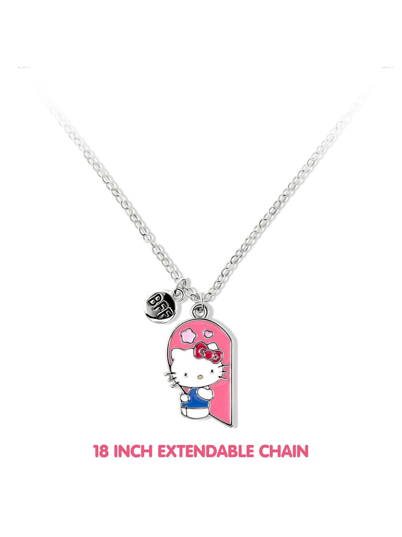 Image 3 of 5 of Hello Kitty Kids Heart Necklace Set Hello Kitty