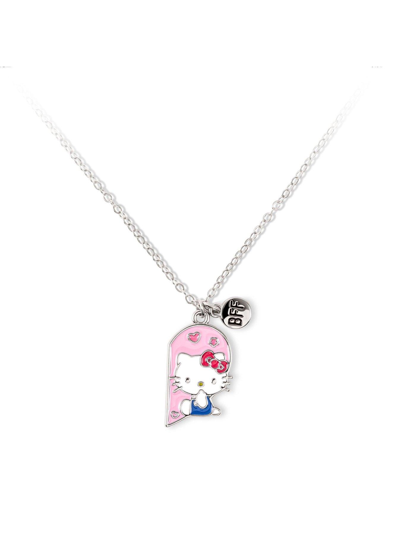 Image 4 of 5 of Hello Kitty Kids Heart Necklace Set Hello Kitty