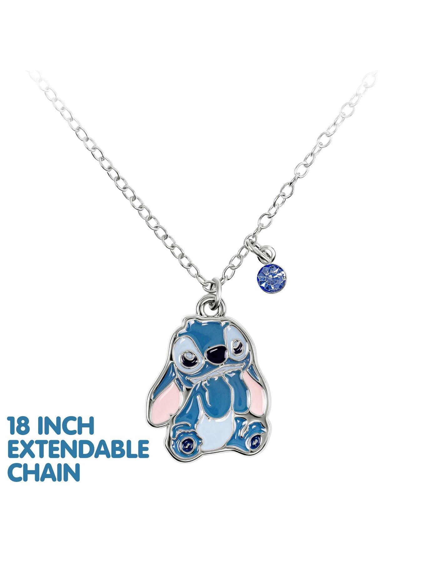 Image 4 of 6 of Disney Kids Earrings And Necklace Set Stitch