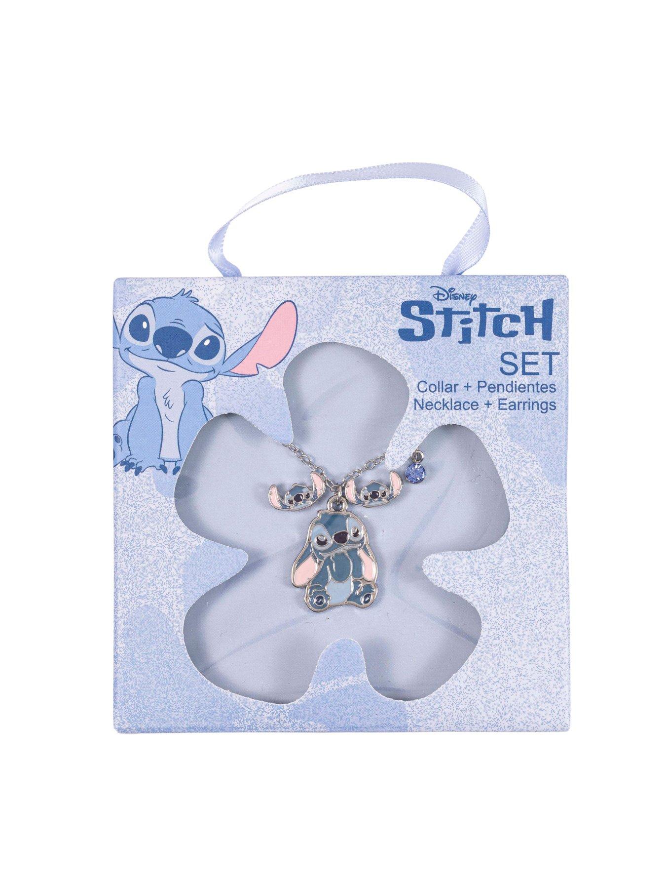 Image 6 of 6 of Disney Kids Earrings And Necklace Set Stitch