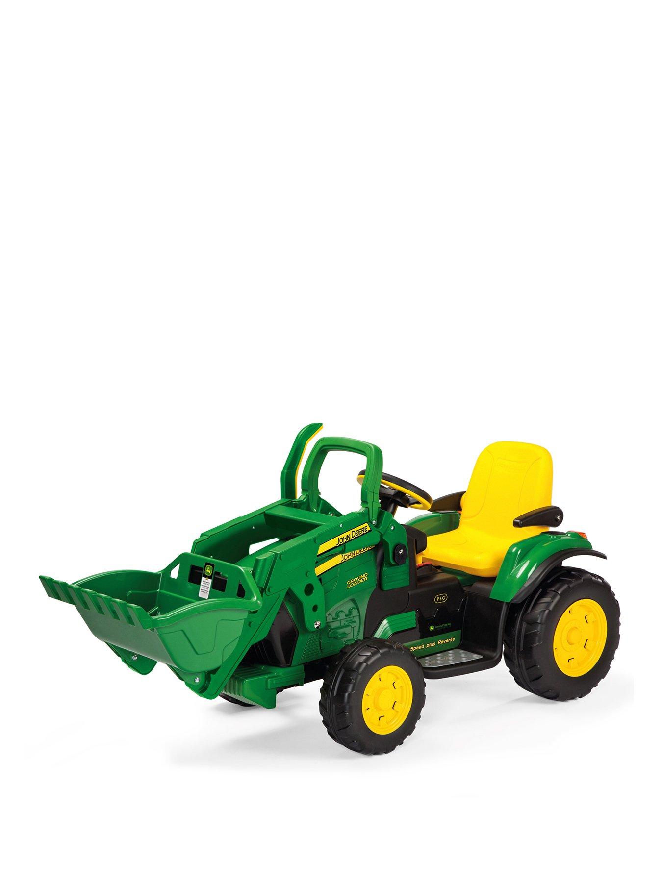 Image 1 of 7 of John Deere John Deere 12v Ground Loader Ride On