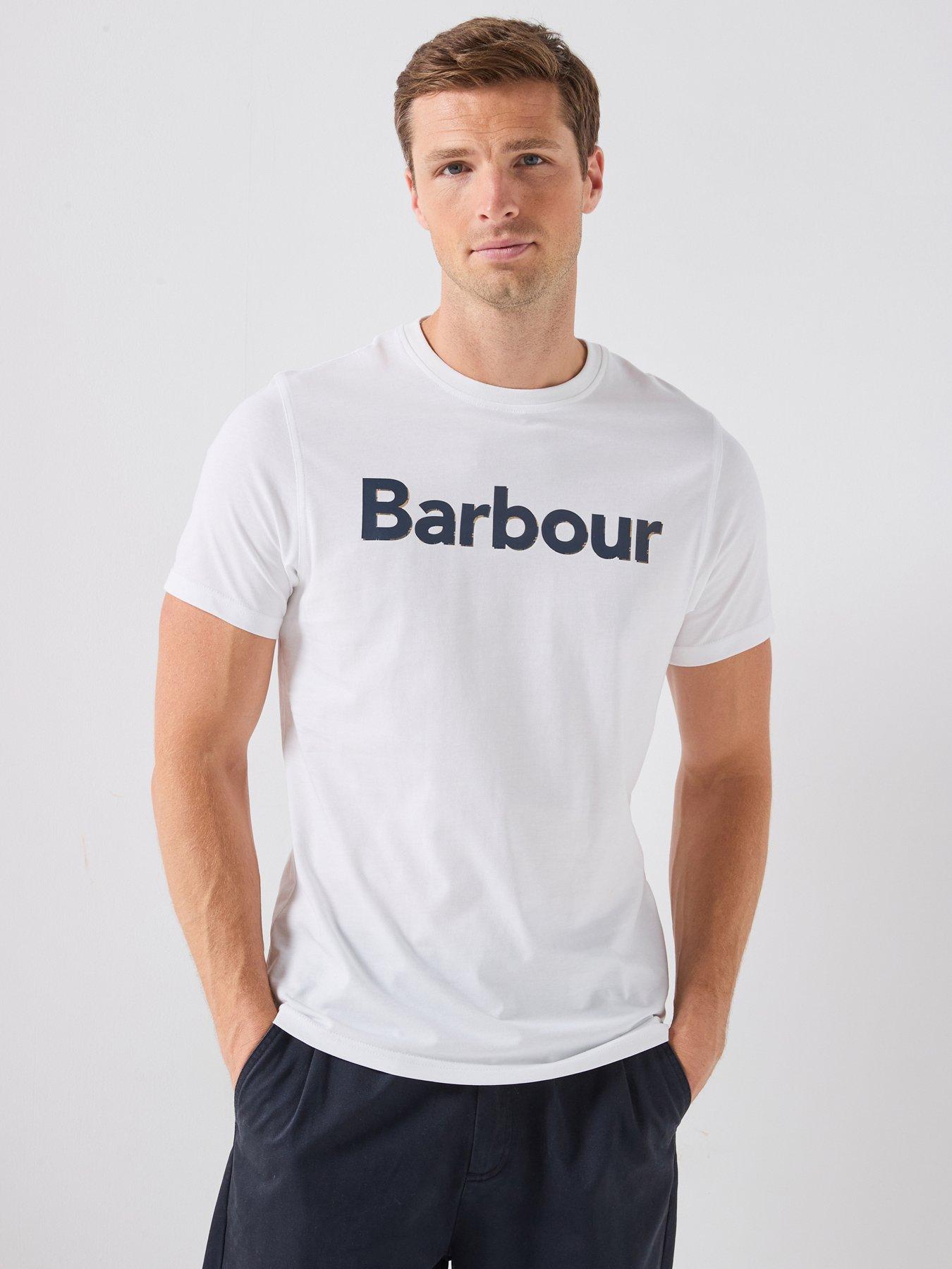 Barbour Logo Tailored T-Shirt - White