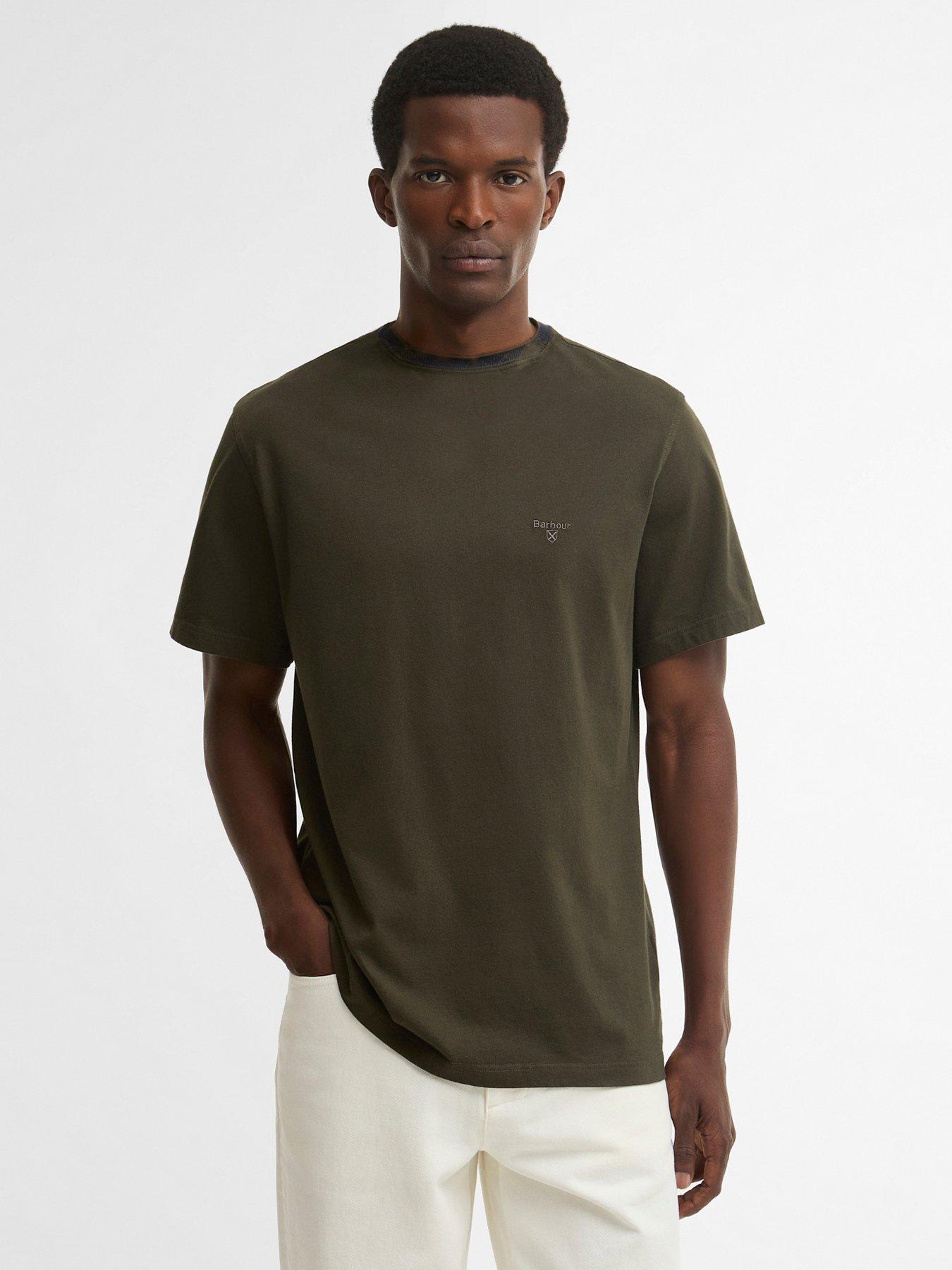 Barbour Stanford Tartan Tailored T-Shirt - Green