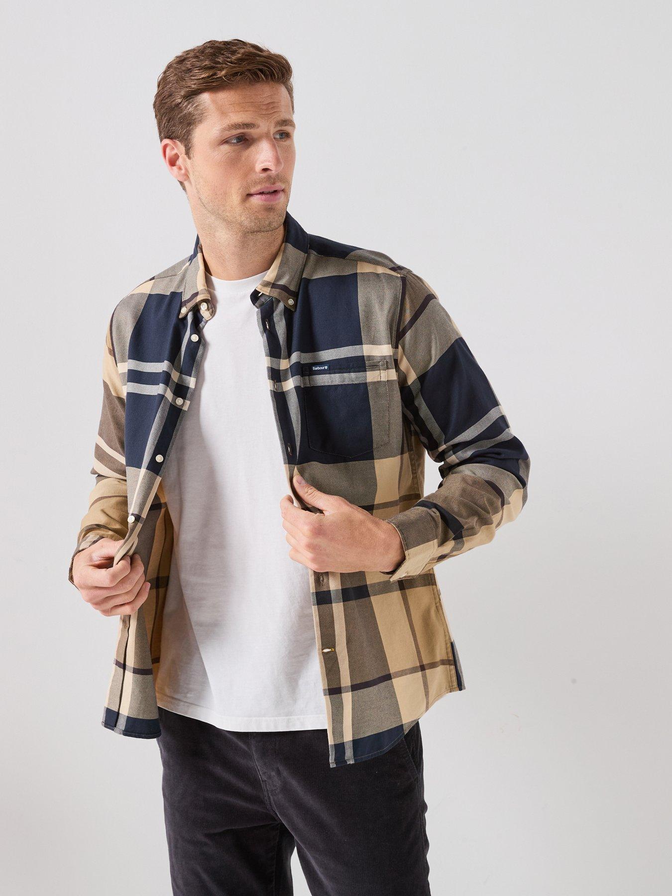 Barbour Dunoon Birchwood Tartan Tailored Shirt - Beige