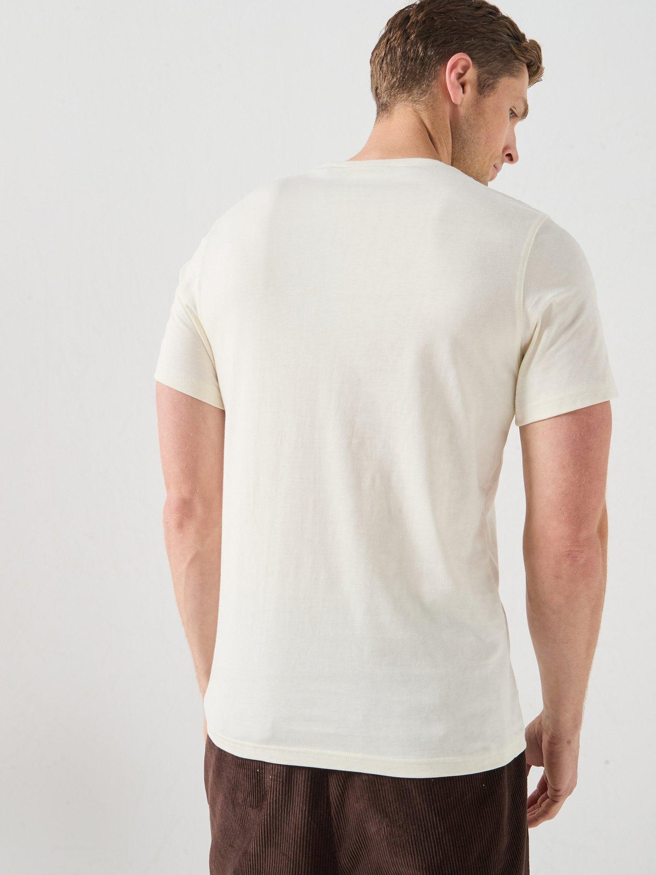 Image 2 of 6 of Barbour Pheasant Graphic Tailored T-Shirt - White