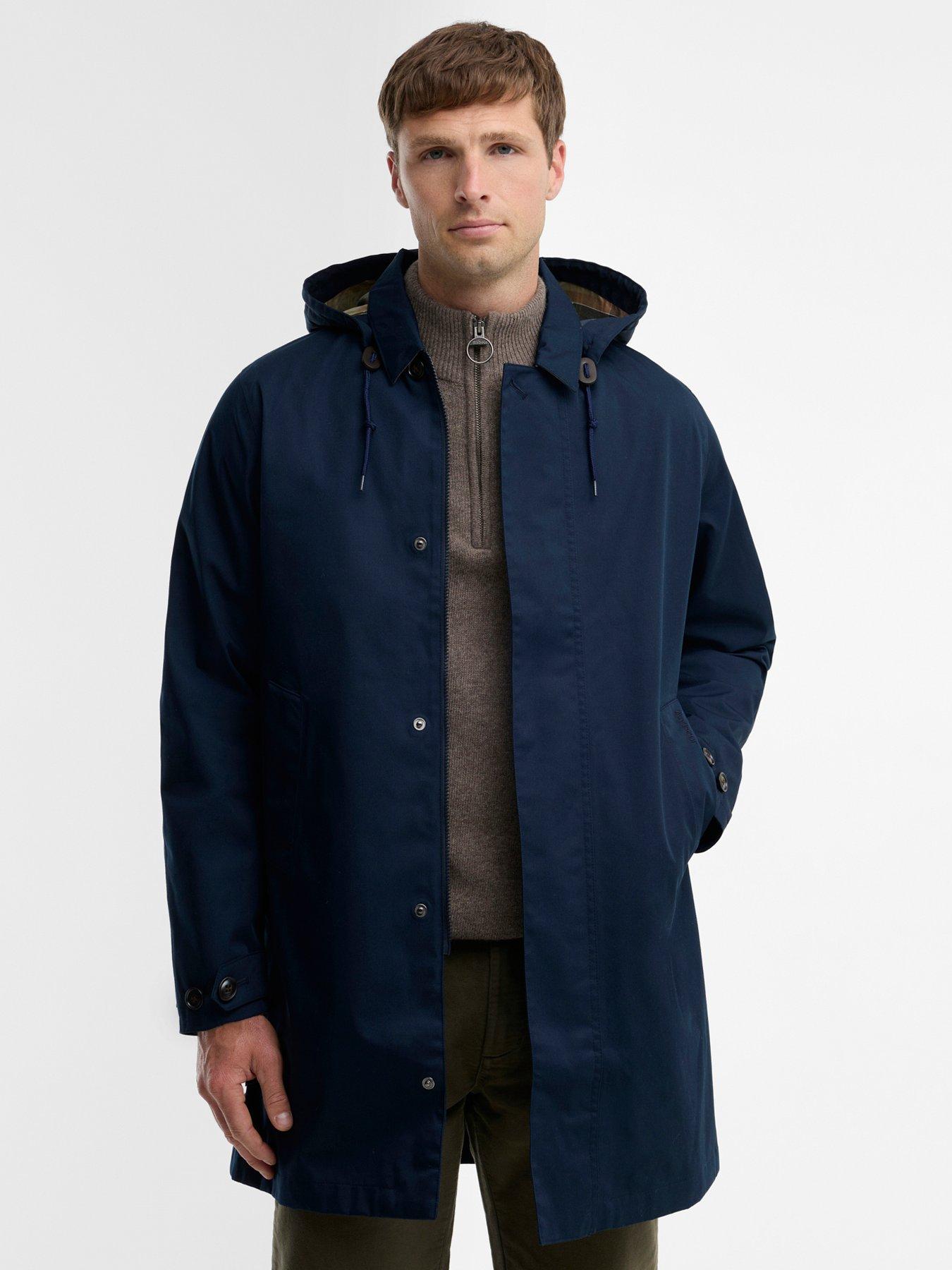 Barbour Lorig Waterproof Mac - Navy