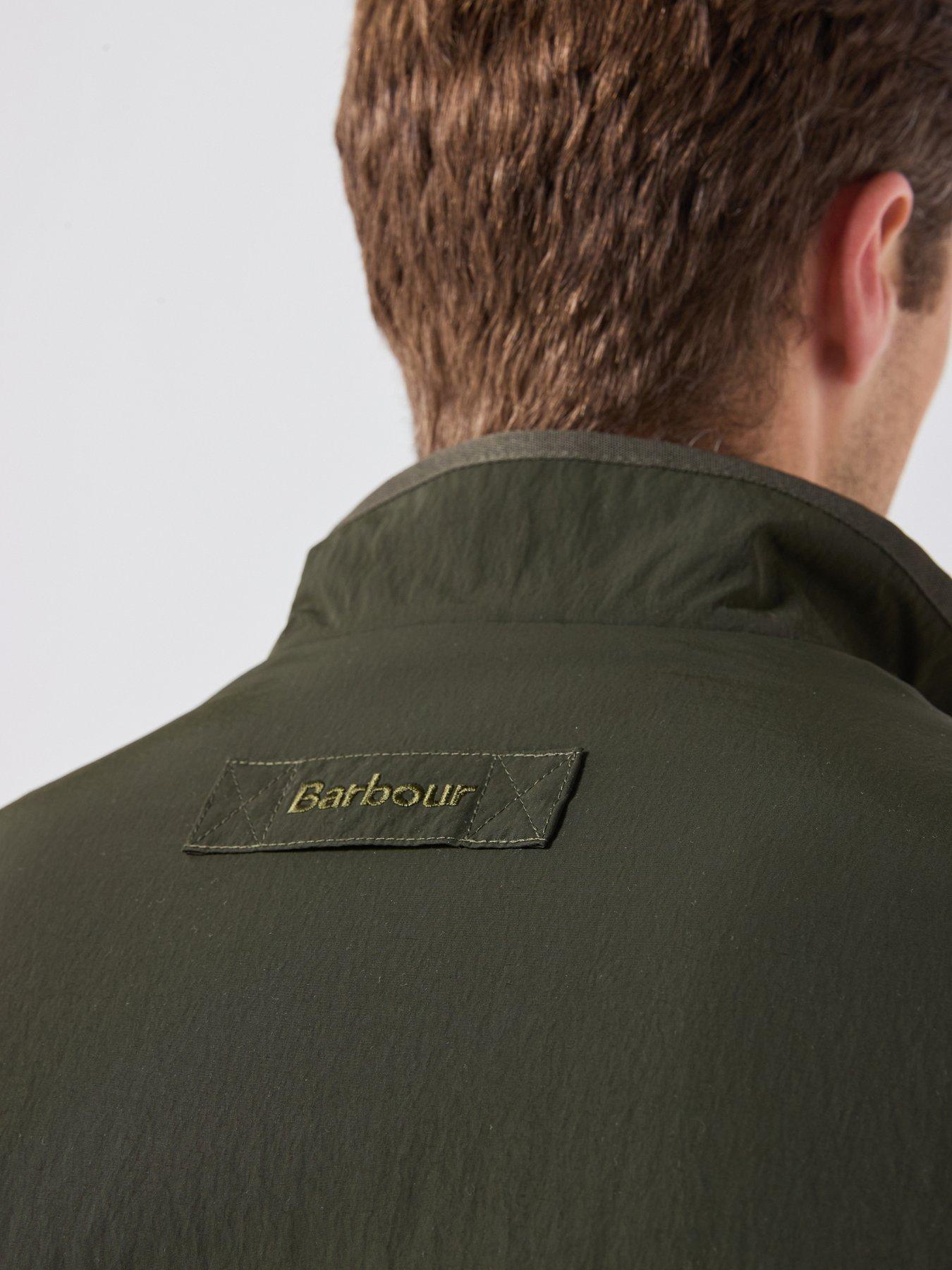Image 5 of 6 of Barbour Men's Reversible Fleece Gilet - Dark Green