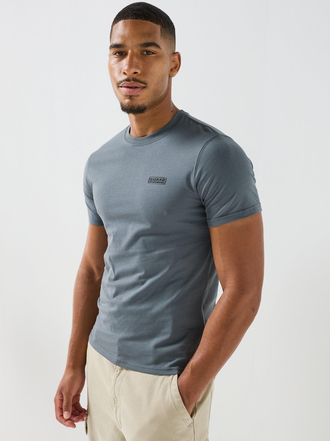 Barbour International International Small Logo T-Shirt - Grey