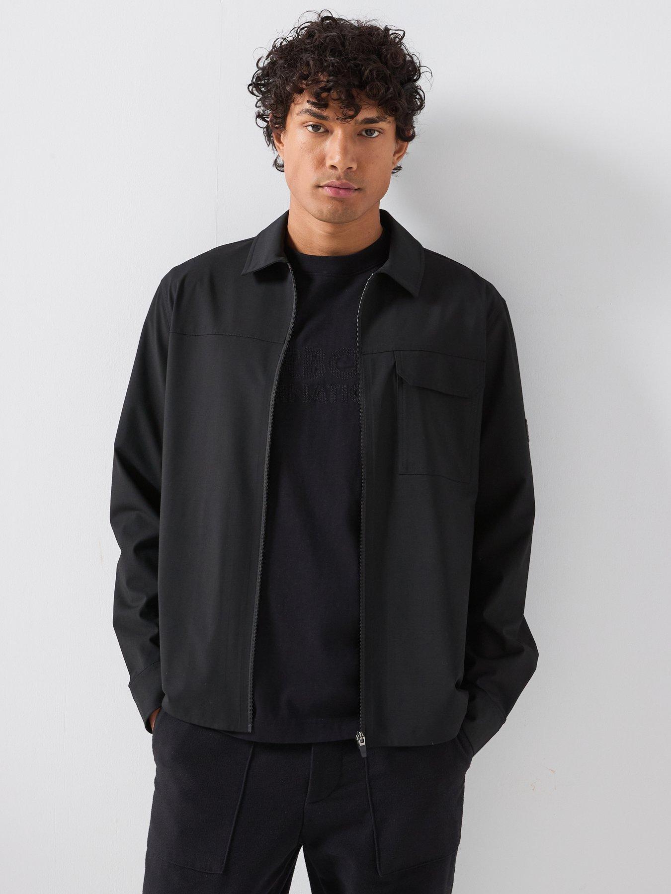Barbour International International Tash Zipped Overshirt - Black