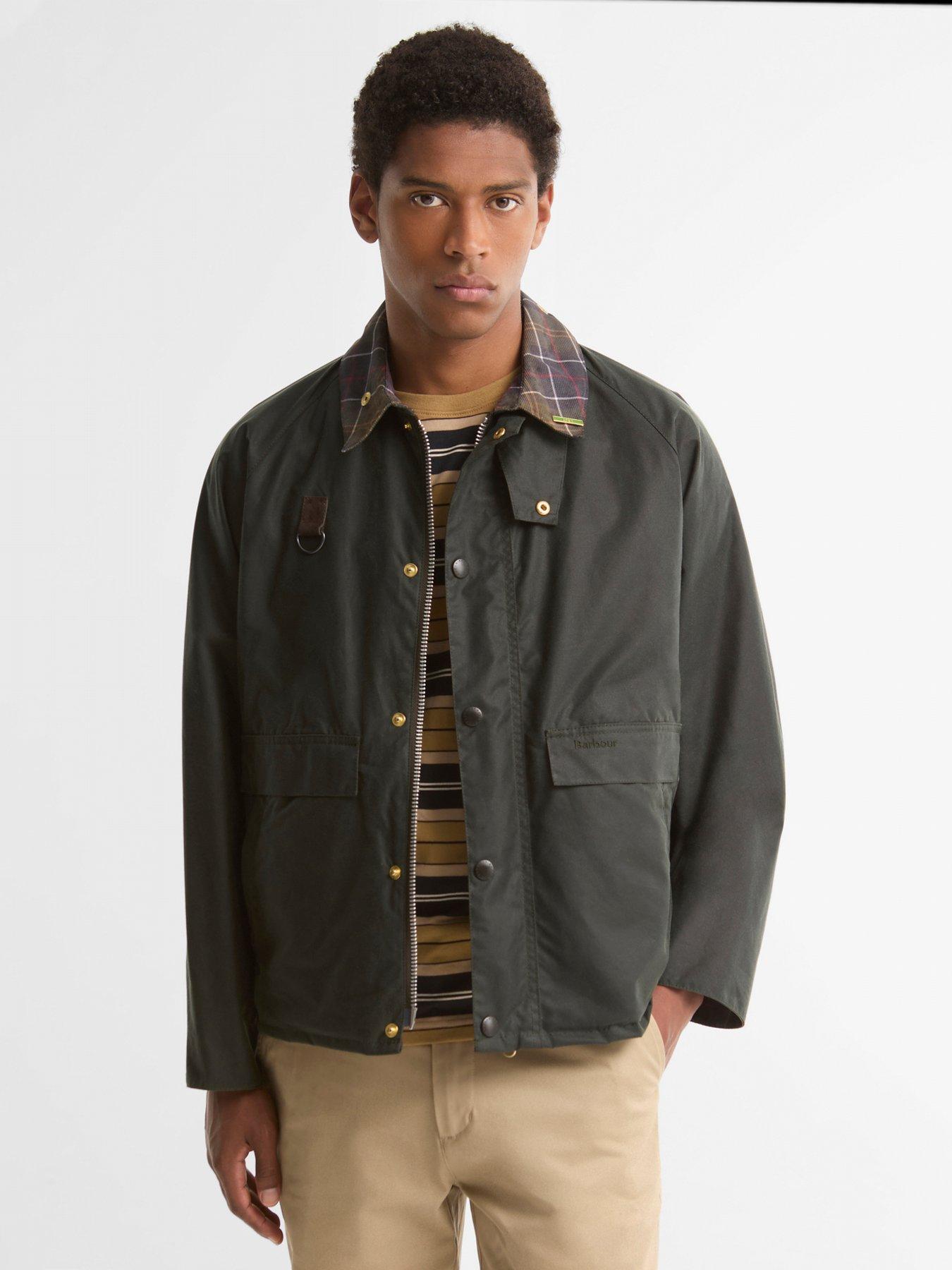Barbour Barbour Icons Spey Wax Jacket - Dark Green