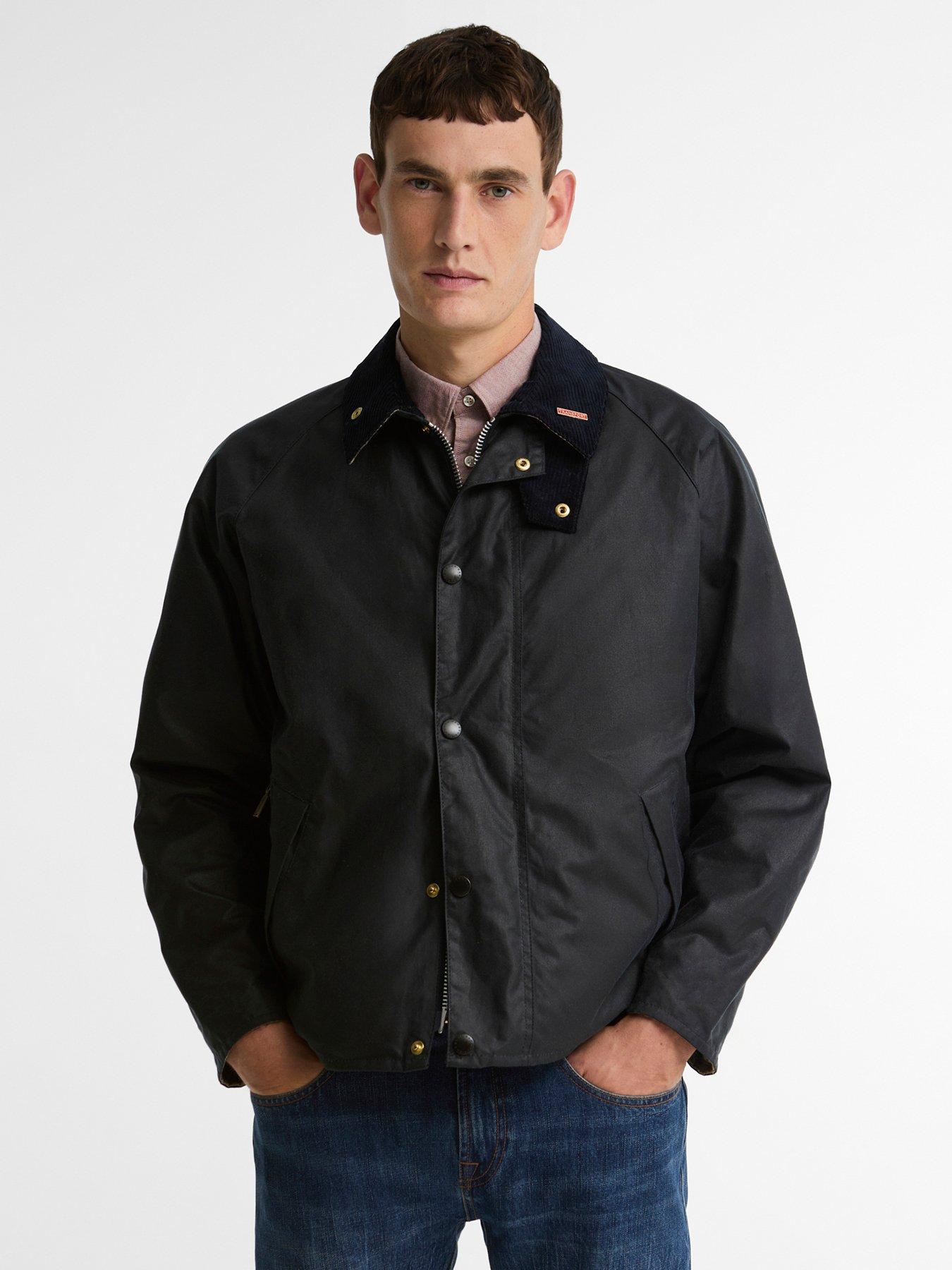 Barbour Icons Transport Wax Jacket - Navy