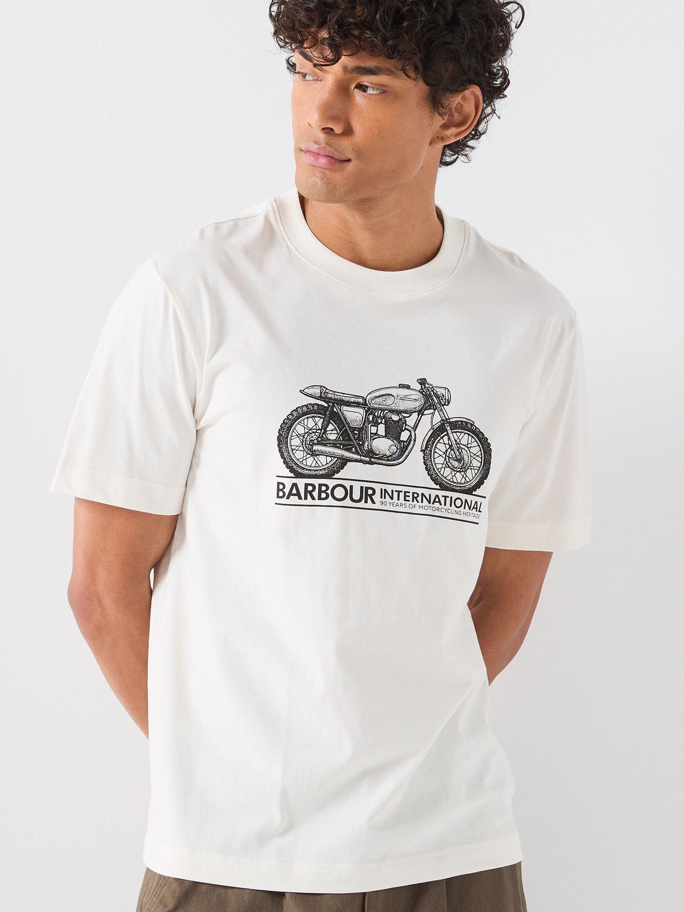 Barbour International Triton Relaxed T-Shirt - White