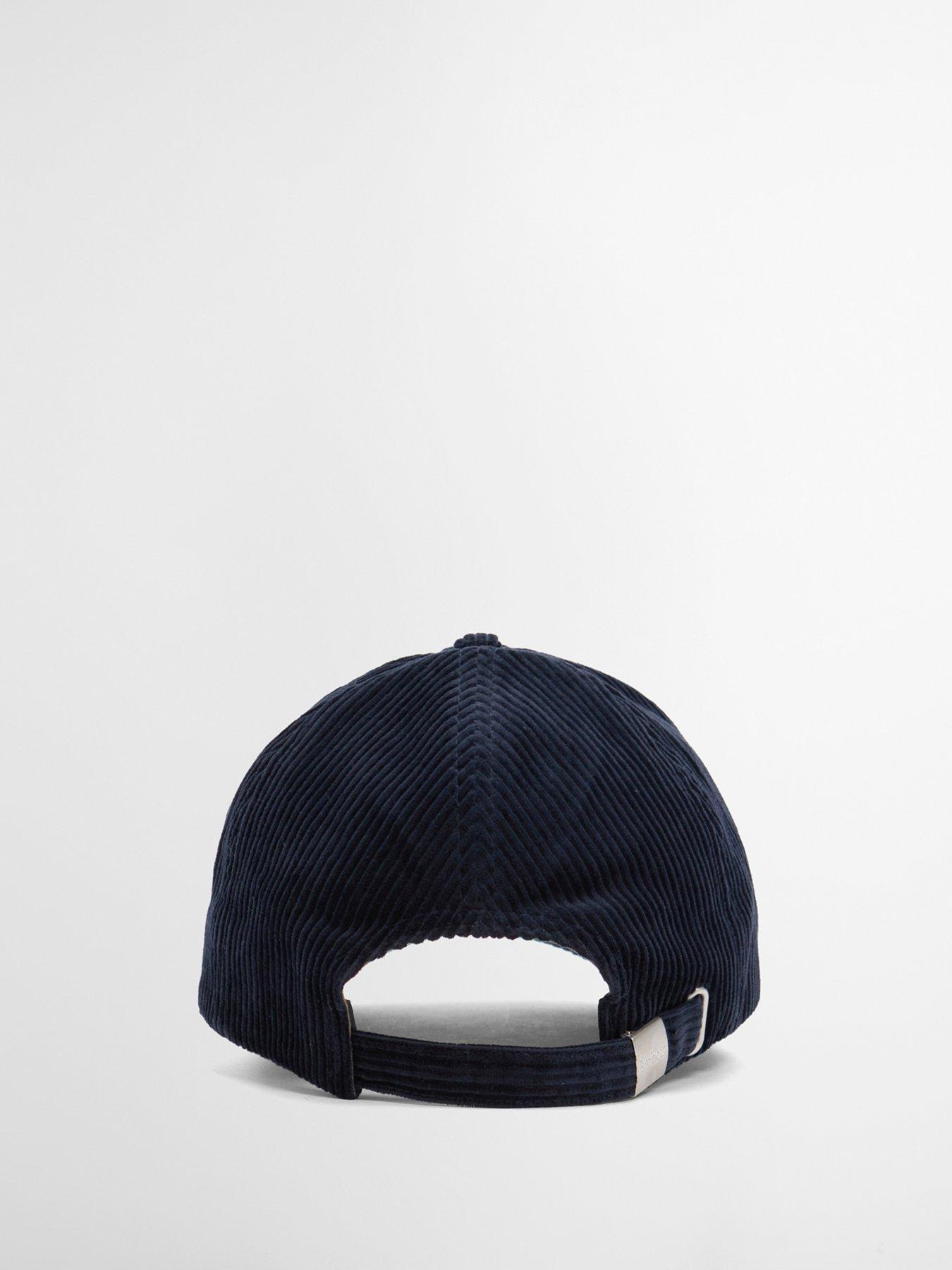 Image 2 of 4 of Barbour Men's Preston Cord Cap - Navy