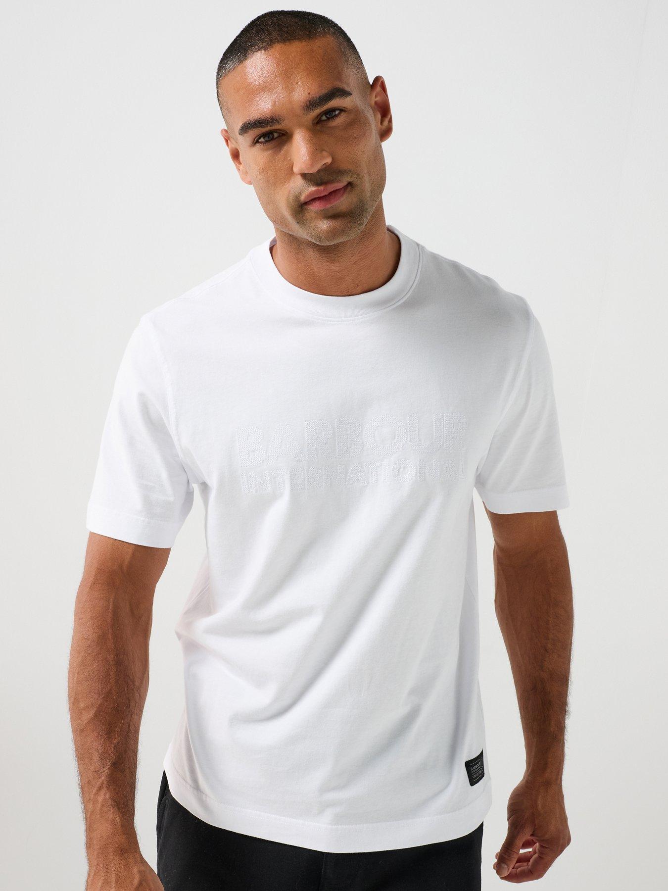 Barbour International International 90Th Anniversary Heavy Relaxed Fit T-Shirt - White