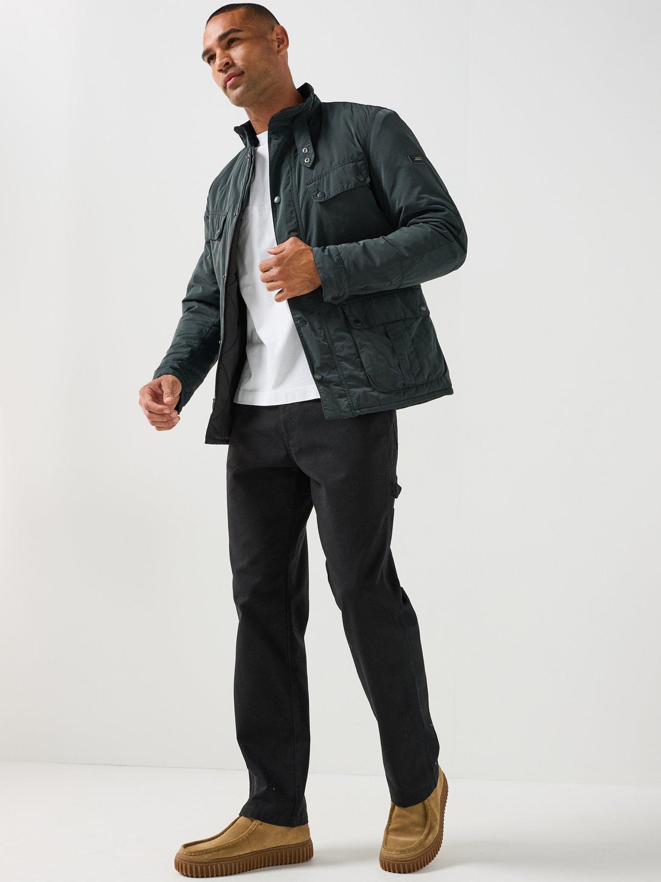 Image 3 of 6 of Barbour International International 90Th Anniversary Duke Casual Jacket - Black