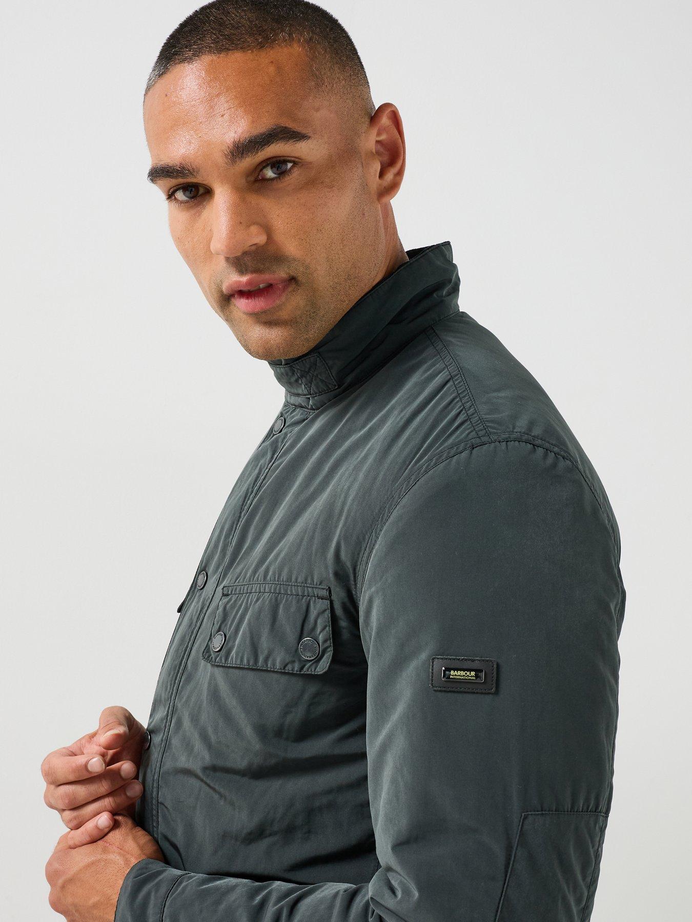 Image 5 of 6 of Barbour International International 90Th Anniversary Duke Casual Jacket - Black