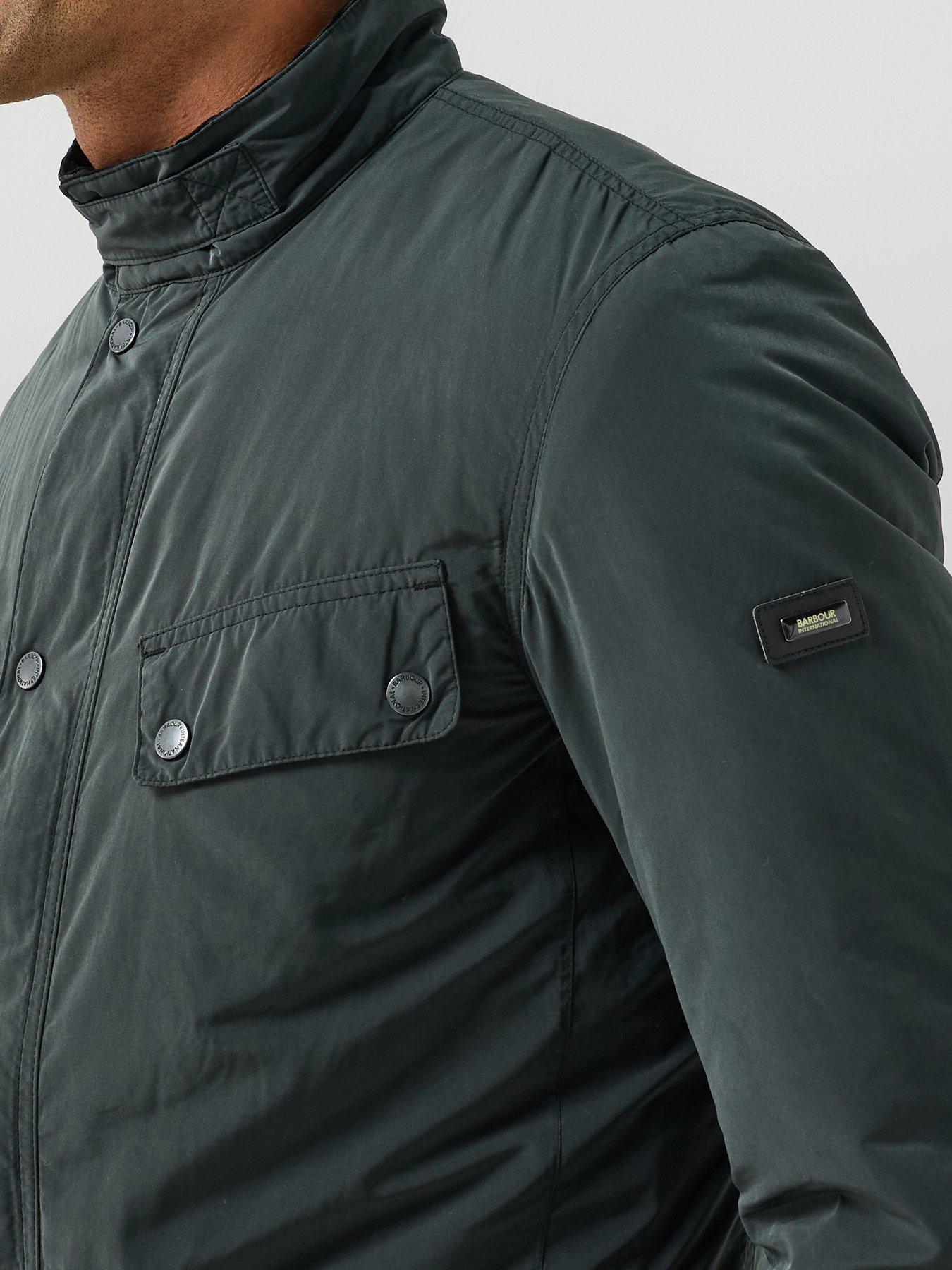Image 6 of 6 of Barbour International International 90Th Anniversary Duke Casual Jacket - Black