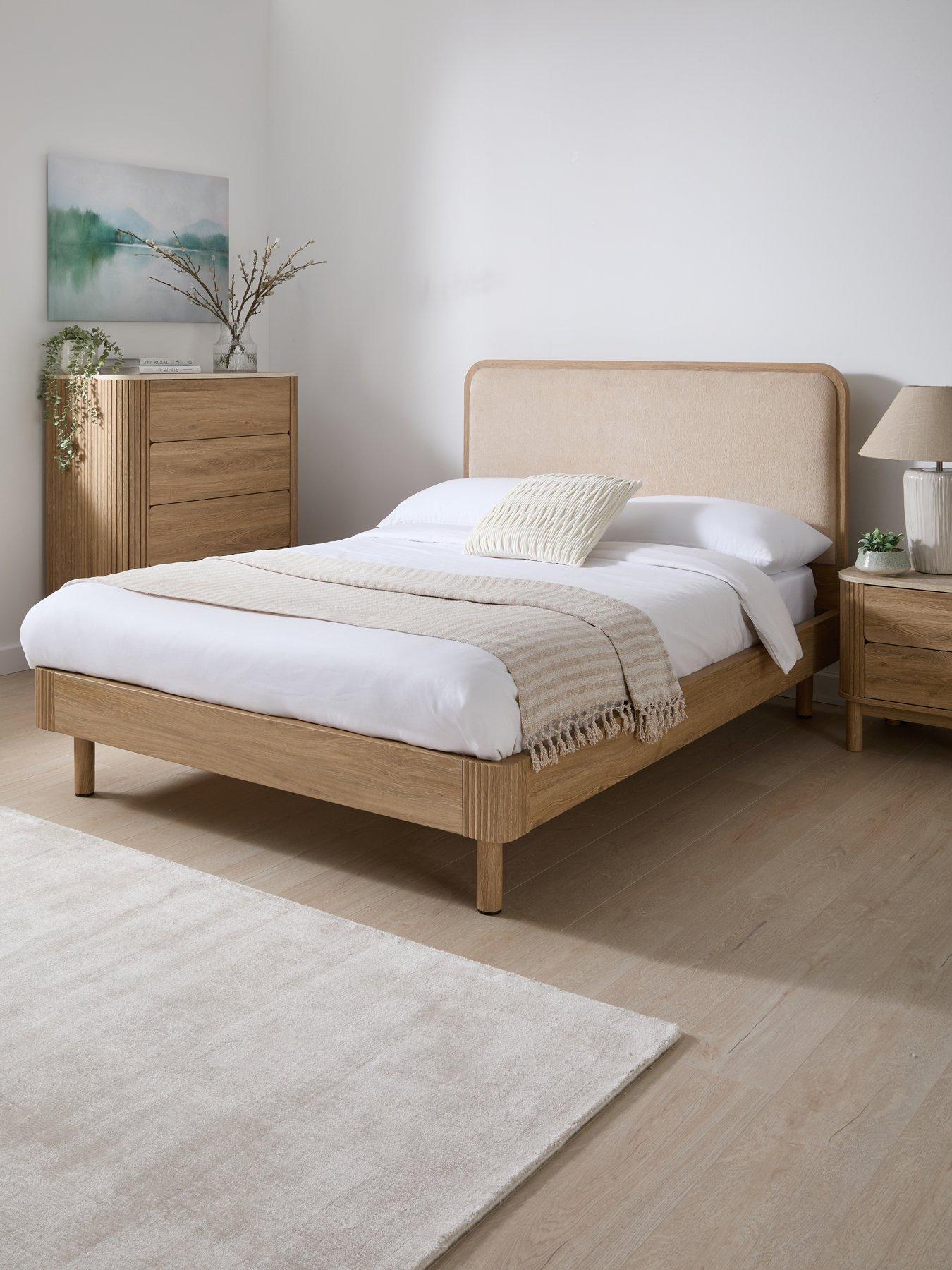 Image 1 of 7 of The Very Collection Travelle Double Bedframe - FSC&reg; Certified
