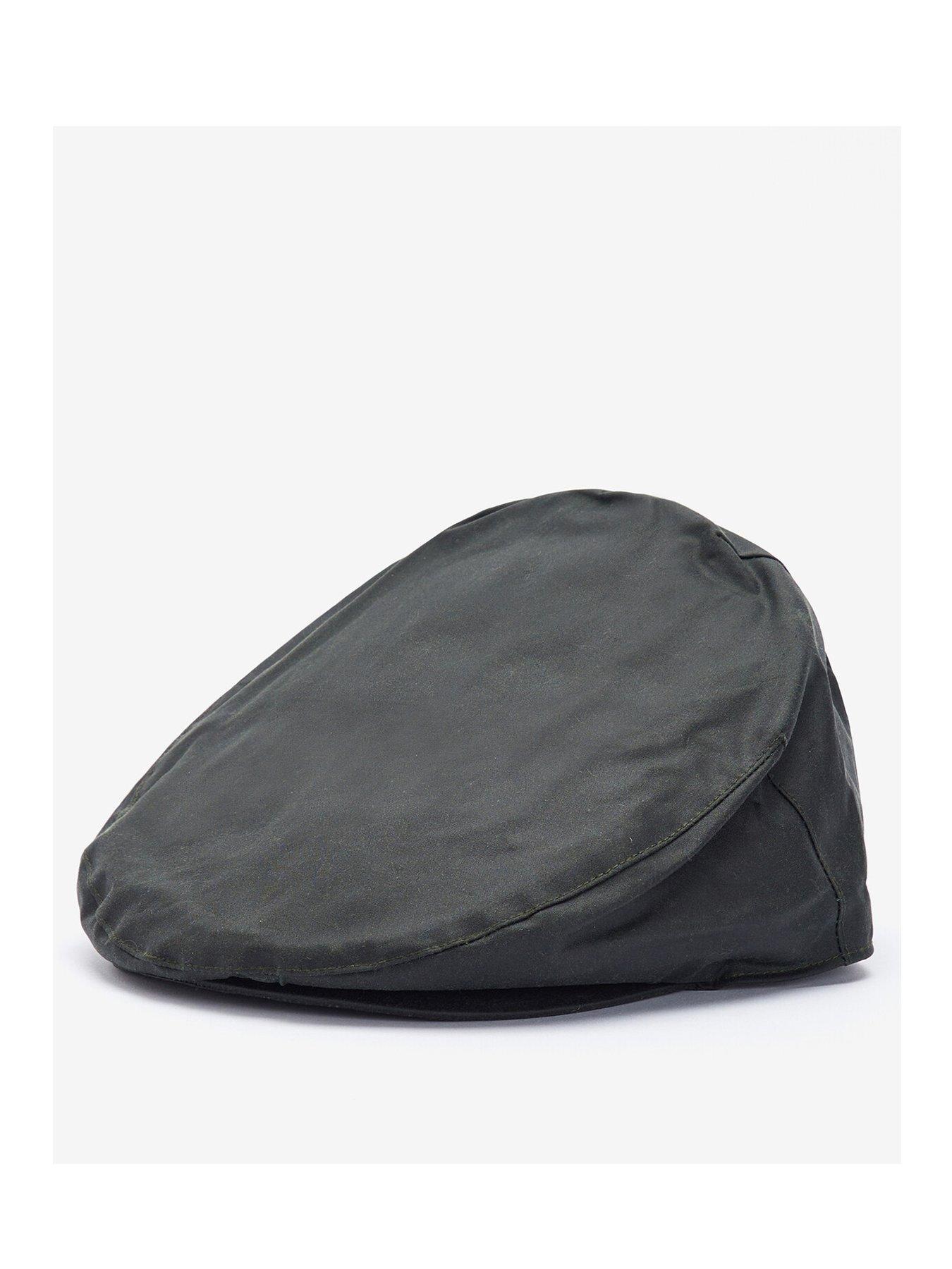 Image 1 of 3 of Barbour Men's Waxed Flat Cap - Green