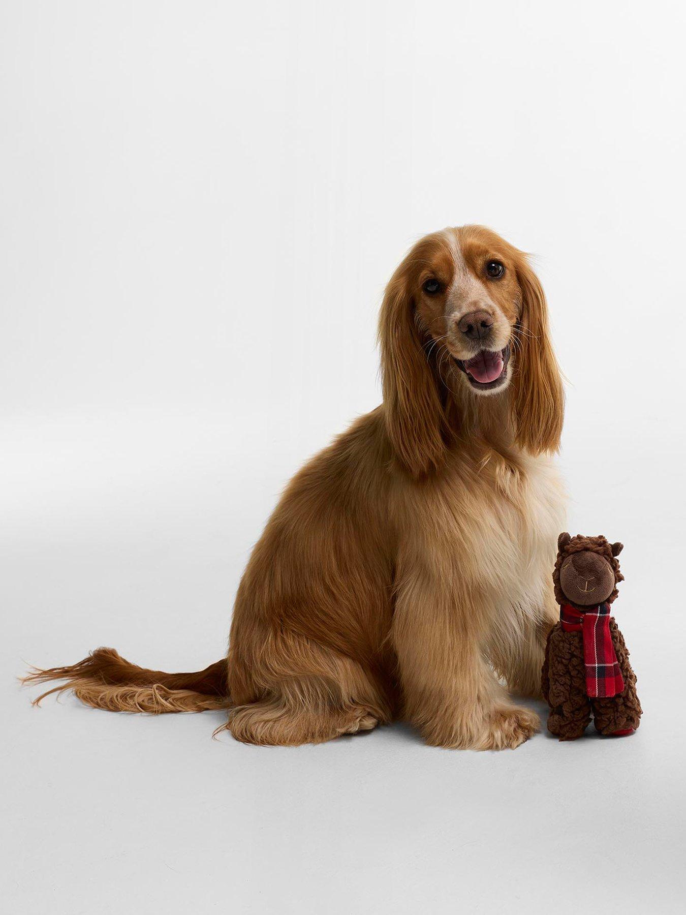 Image 2 of 5 of Barbour Dog Llama Toy - Brown