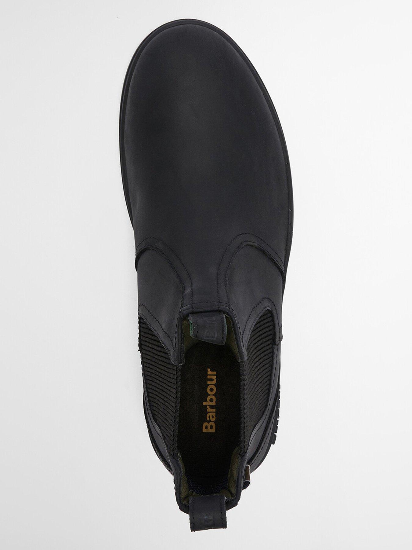 Image 4 of 7 of Barbour Mens Turnbull Waterproof Chunky Sole Chelsea Boots - Black