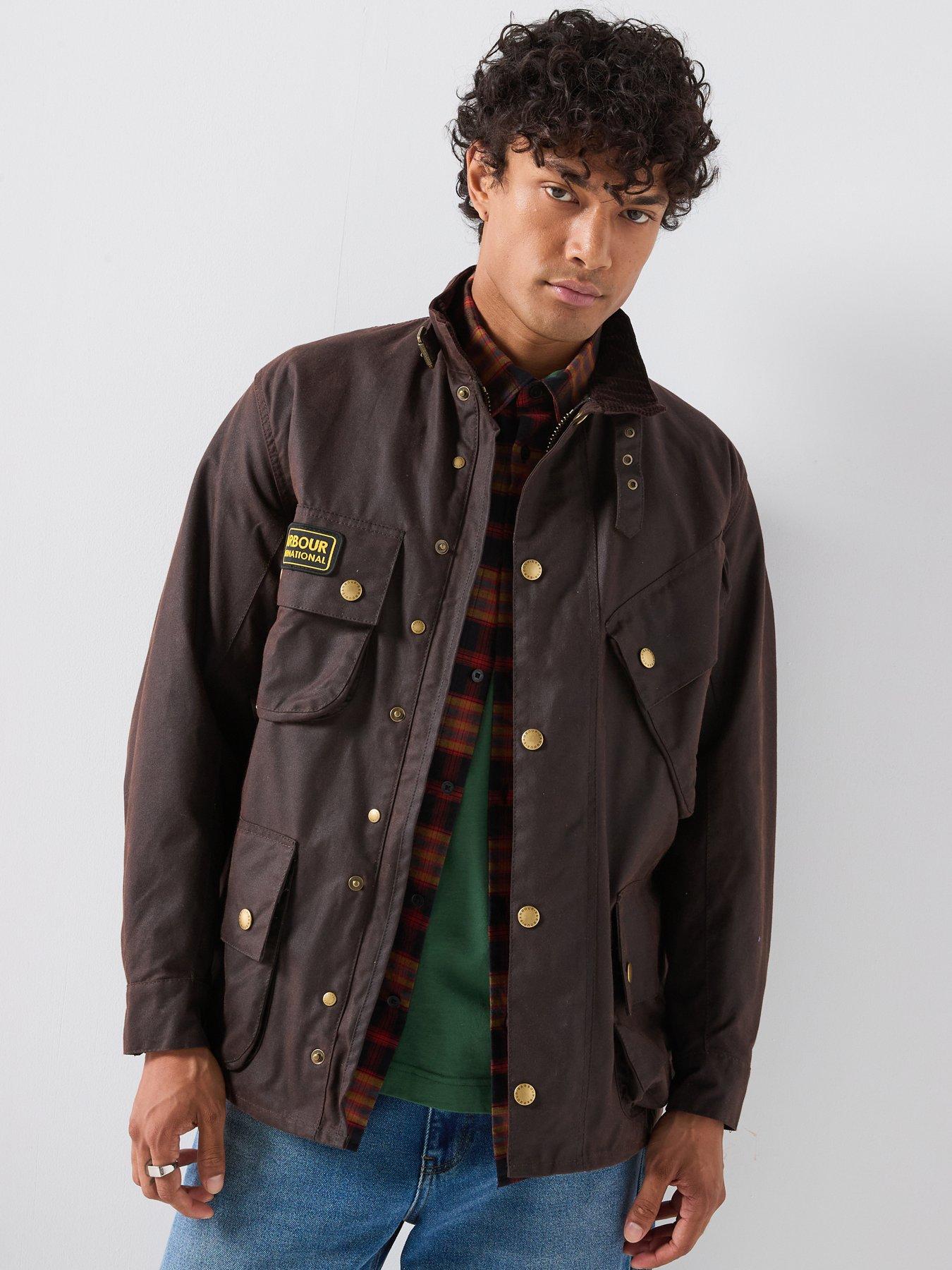Barbour International Original Wax Jacket - Brown
