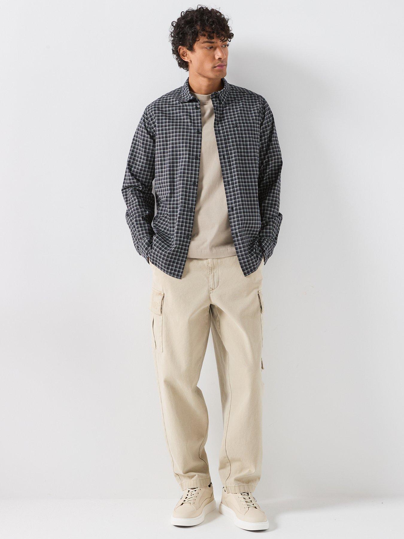 Image 3 of 6 of Barbour International Malkin Checked Shirt - Black