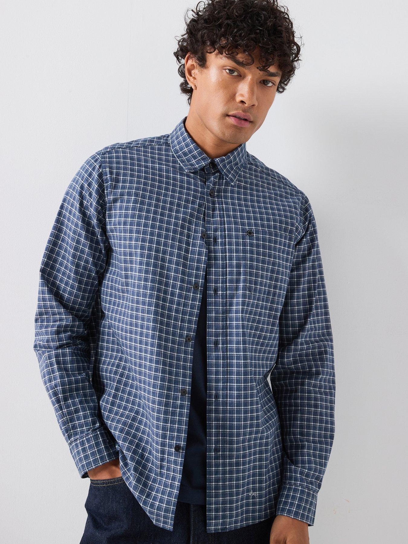 Barbour International Barbour International Malkin Checked Shirt - Grey