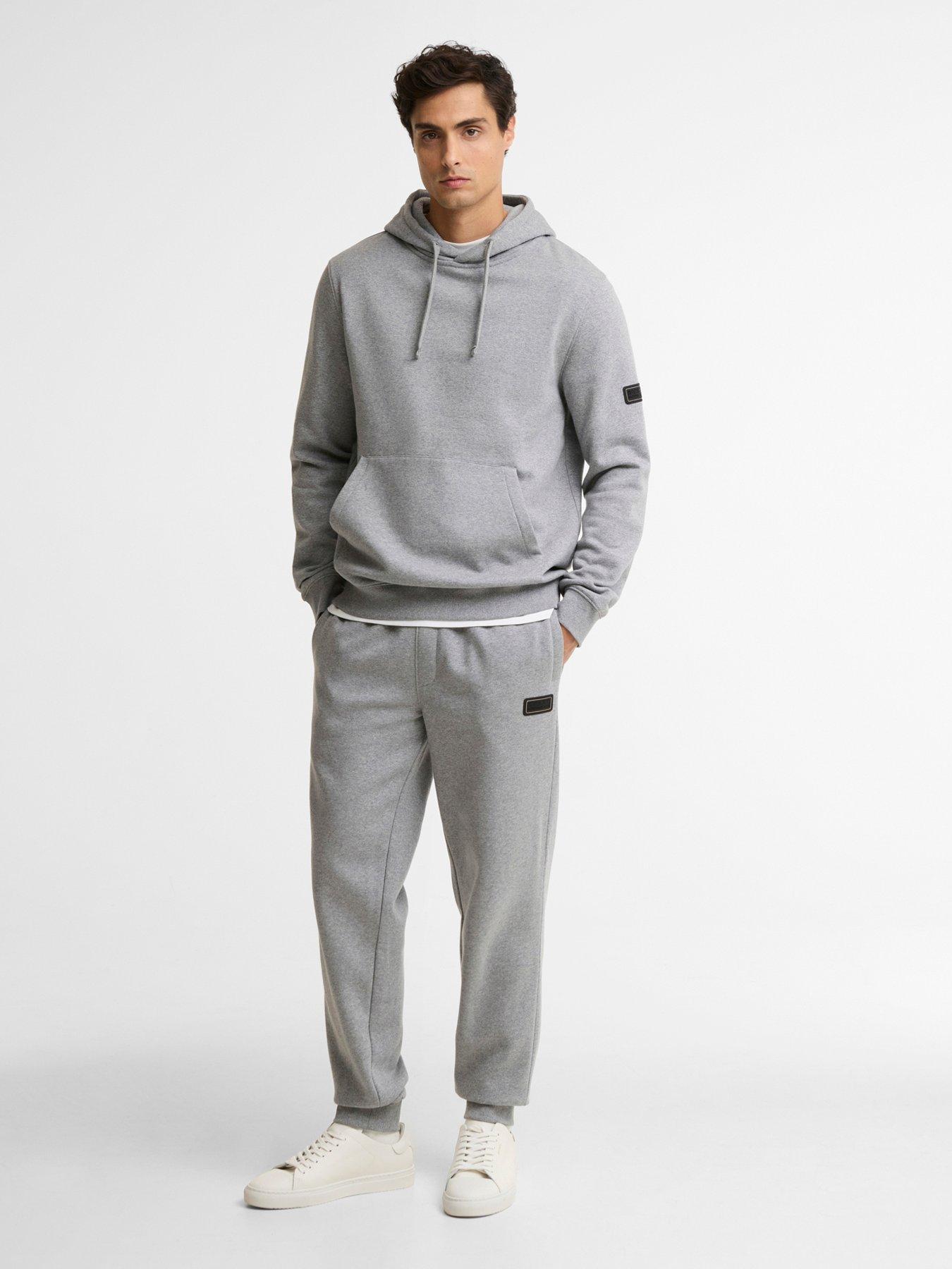 Barbour International Map Oh Badge Tracksuit - Grey