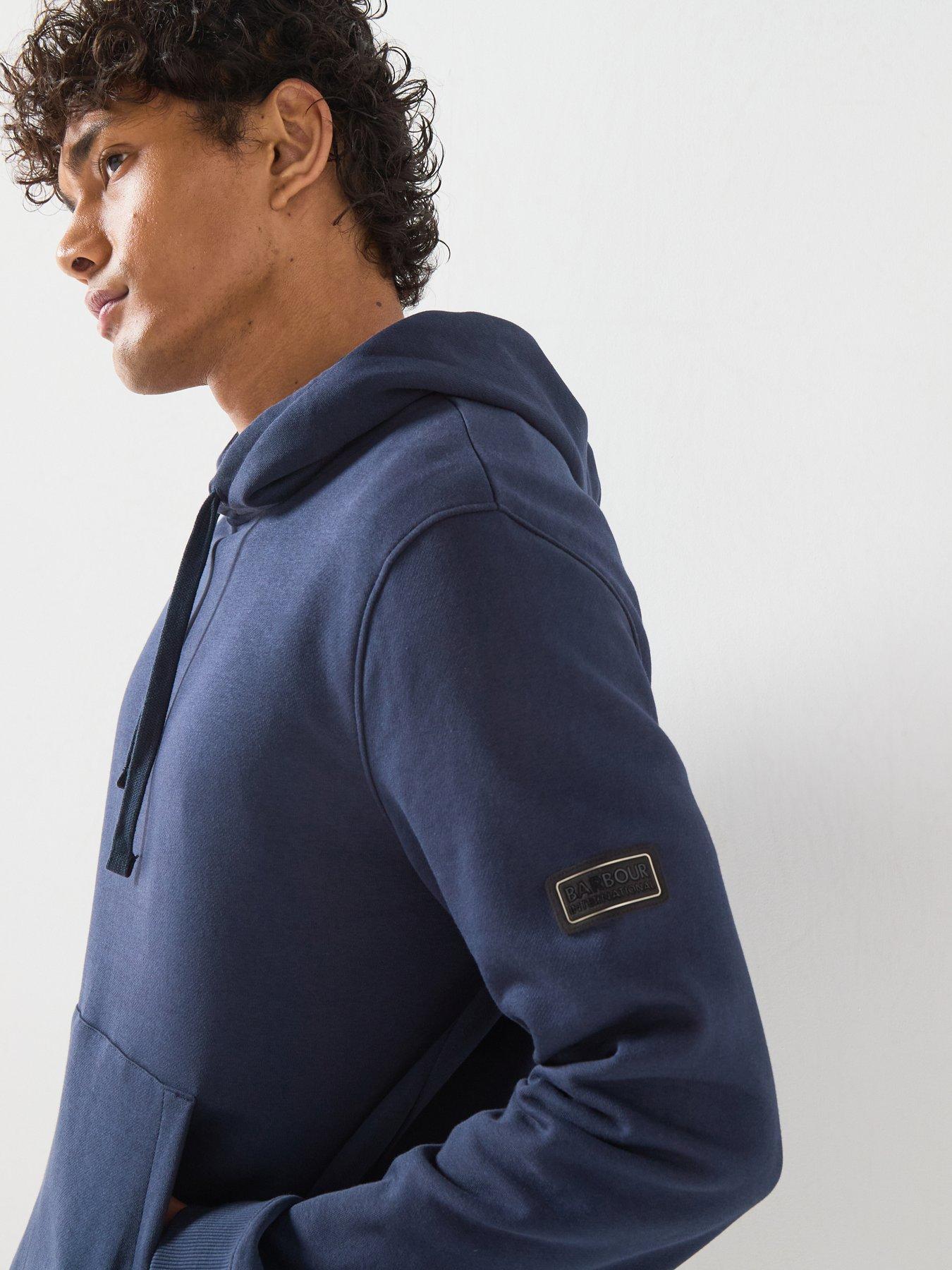 Image 6 of 6 of Barbour International Map Oh Badge Tracksuit - Navy