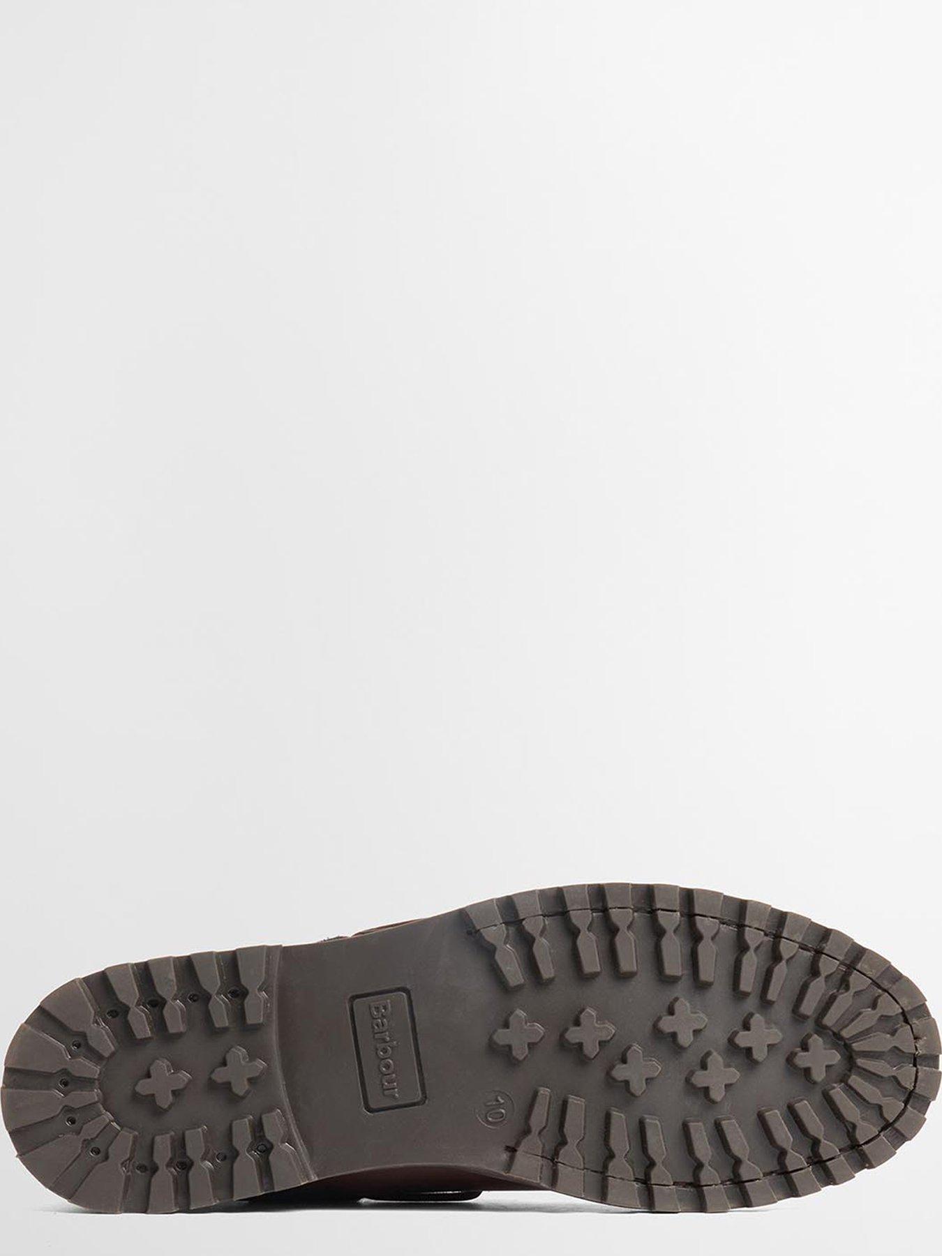 Image 4 of 6 of Barbour Men's Harle Mid Leather Chukka Boot - Brown