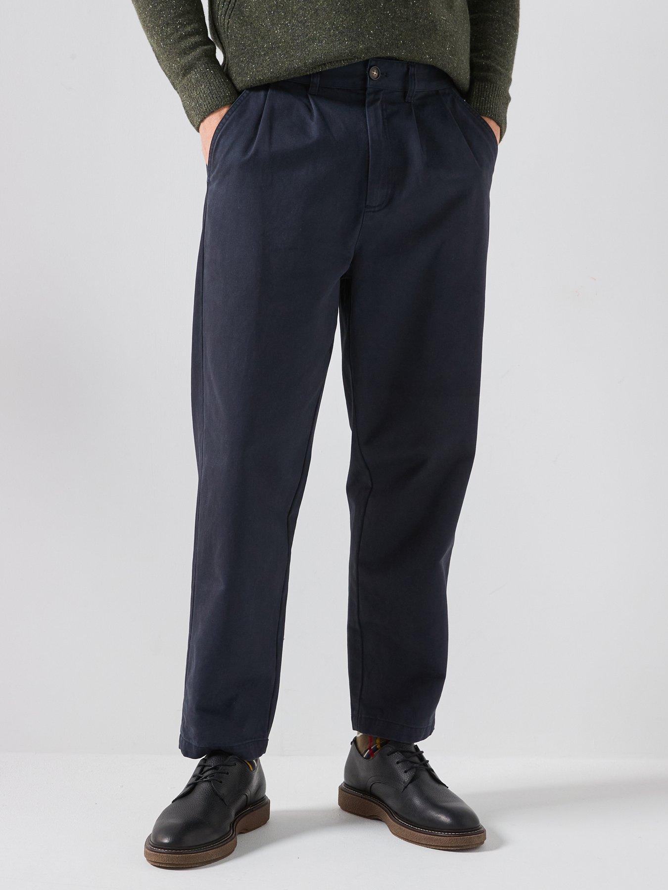 Barbour Yorklane Twill Trousers - Navy