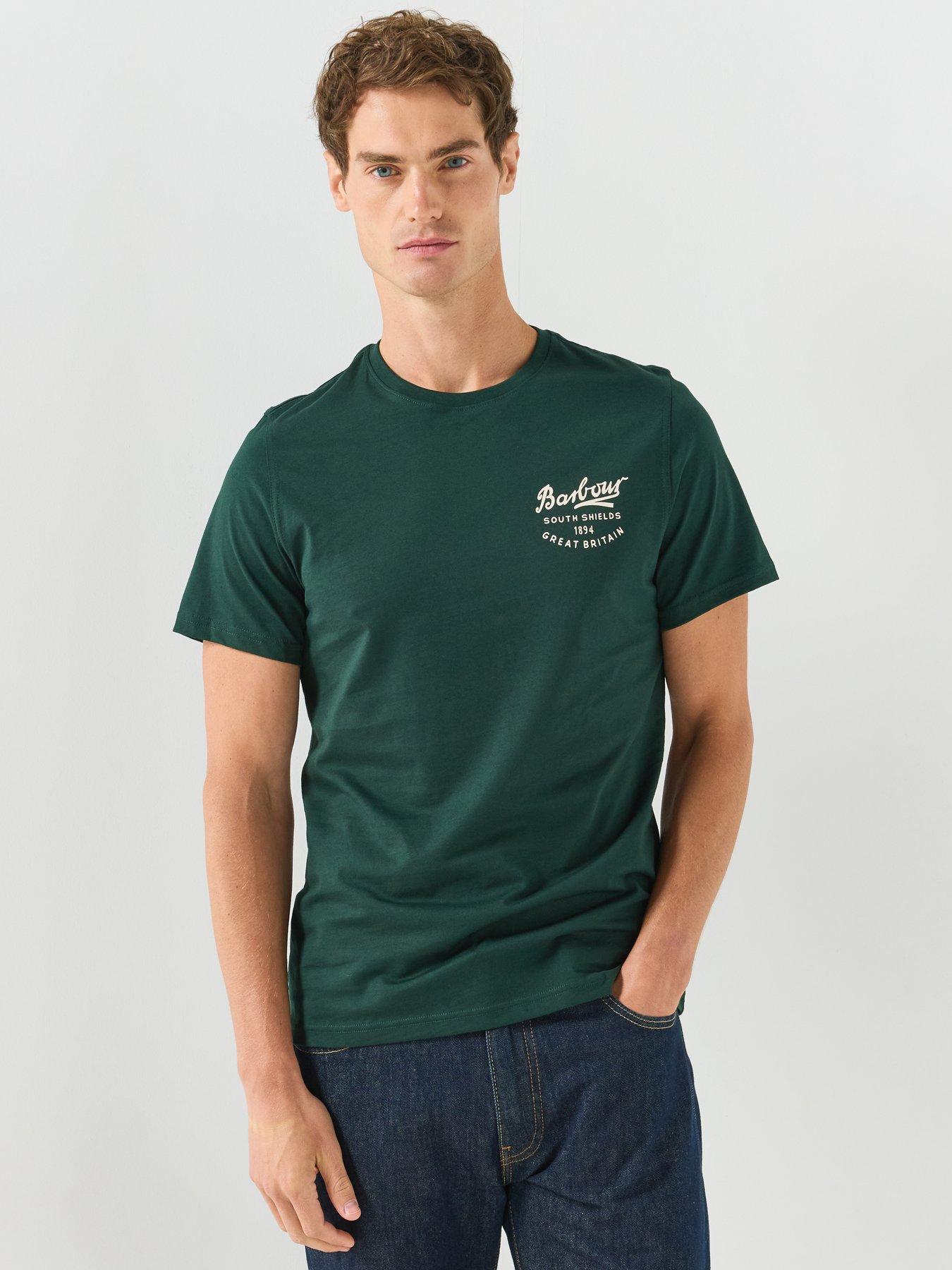 Barbour Script Graphic T-Shirt - Green