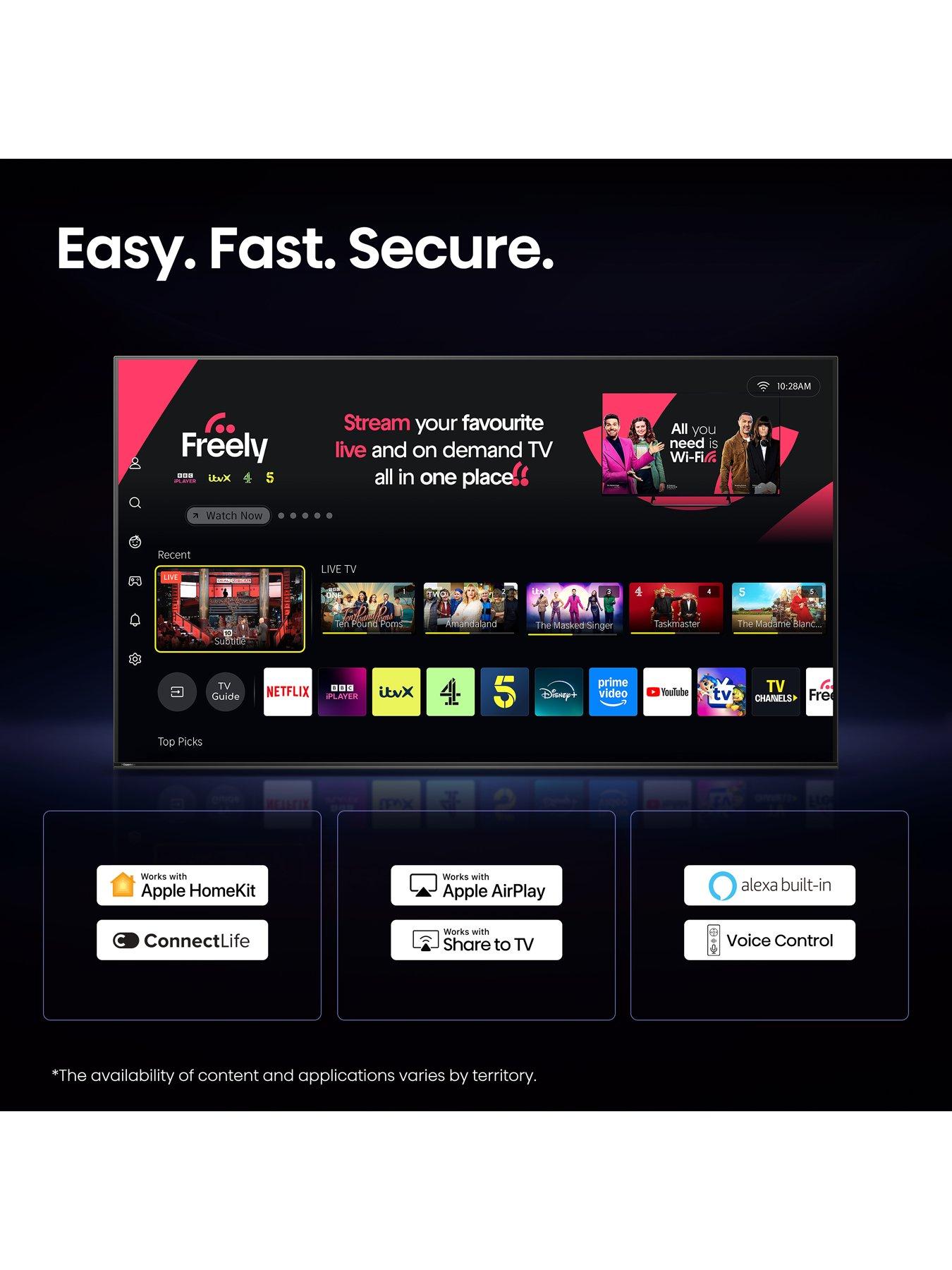 Image 6 of 7 of Hisense 50" E6 4k UHD Smart TV 50E6STUK
