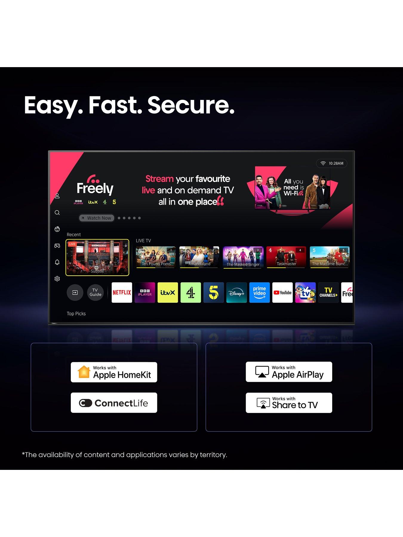 Image 6 of 7 of Hisense 40" A4 Full HD Smart TV 40A4STUK
