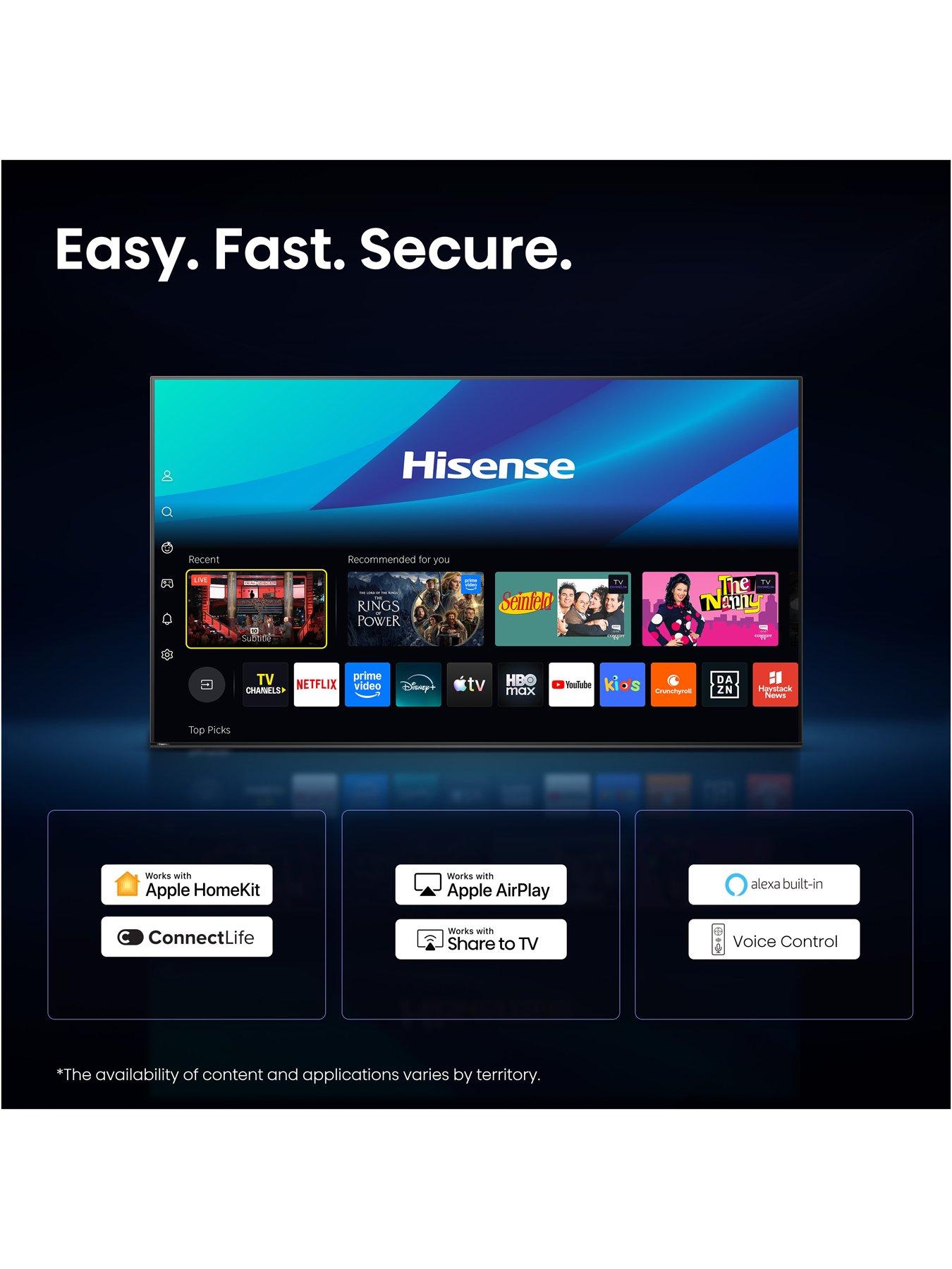 Image 6 of 7 of Hisense ER8 75" RGB Smart TV 75ER8STUK