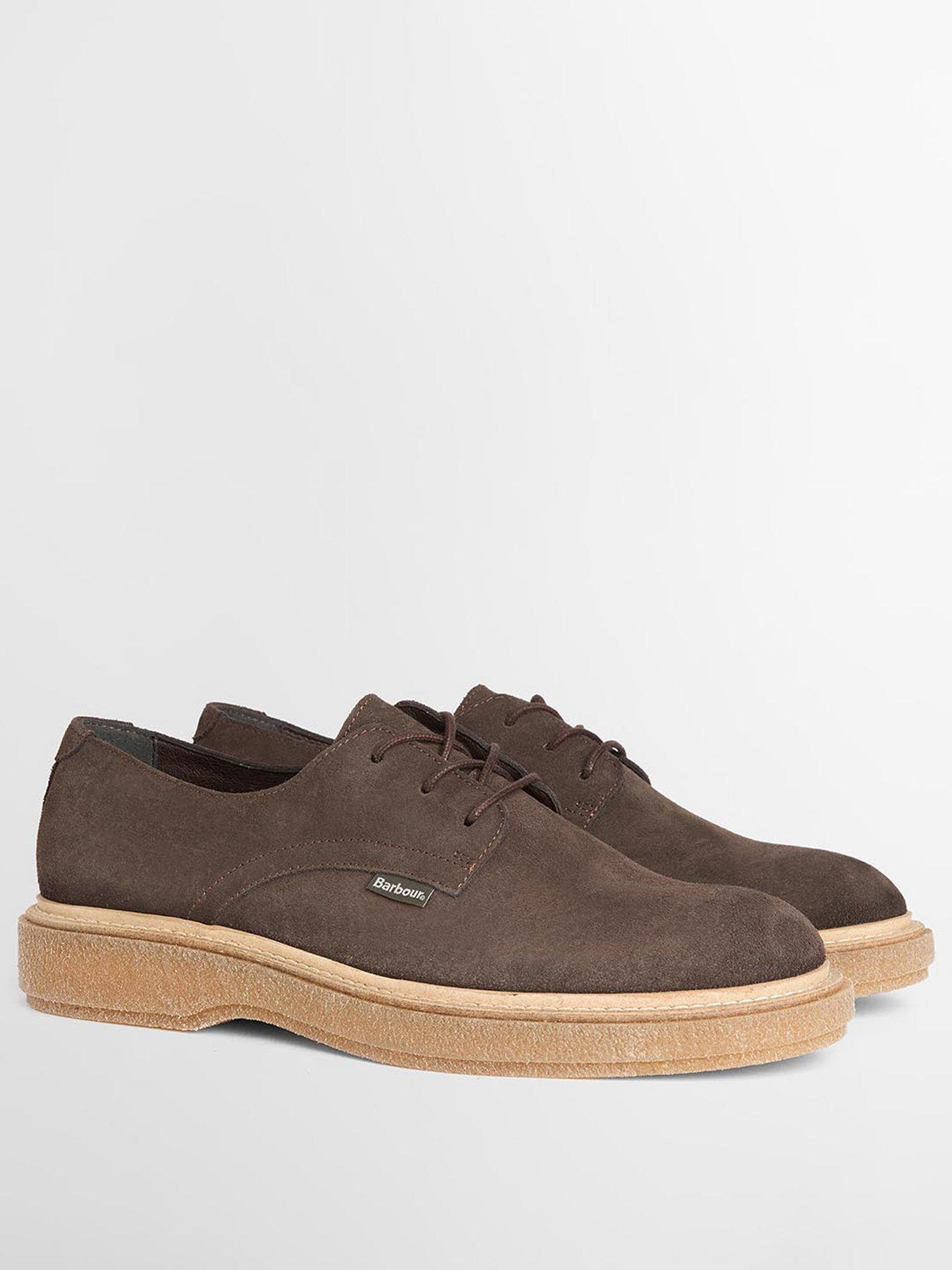 Image 2 of 5 of Barbour Harefield Suede Derby Shoe - Brown
