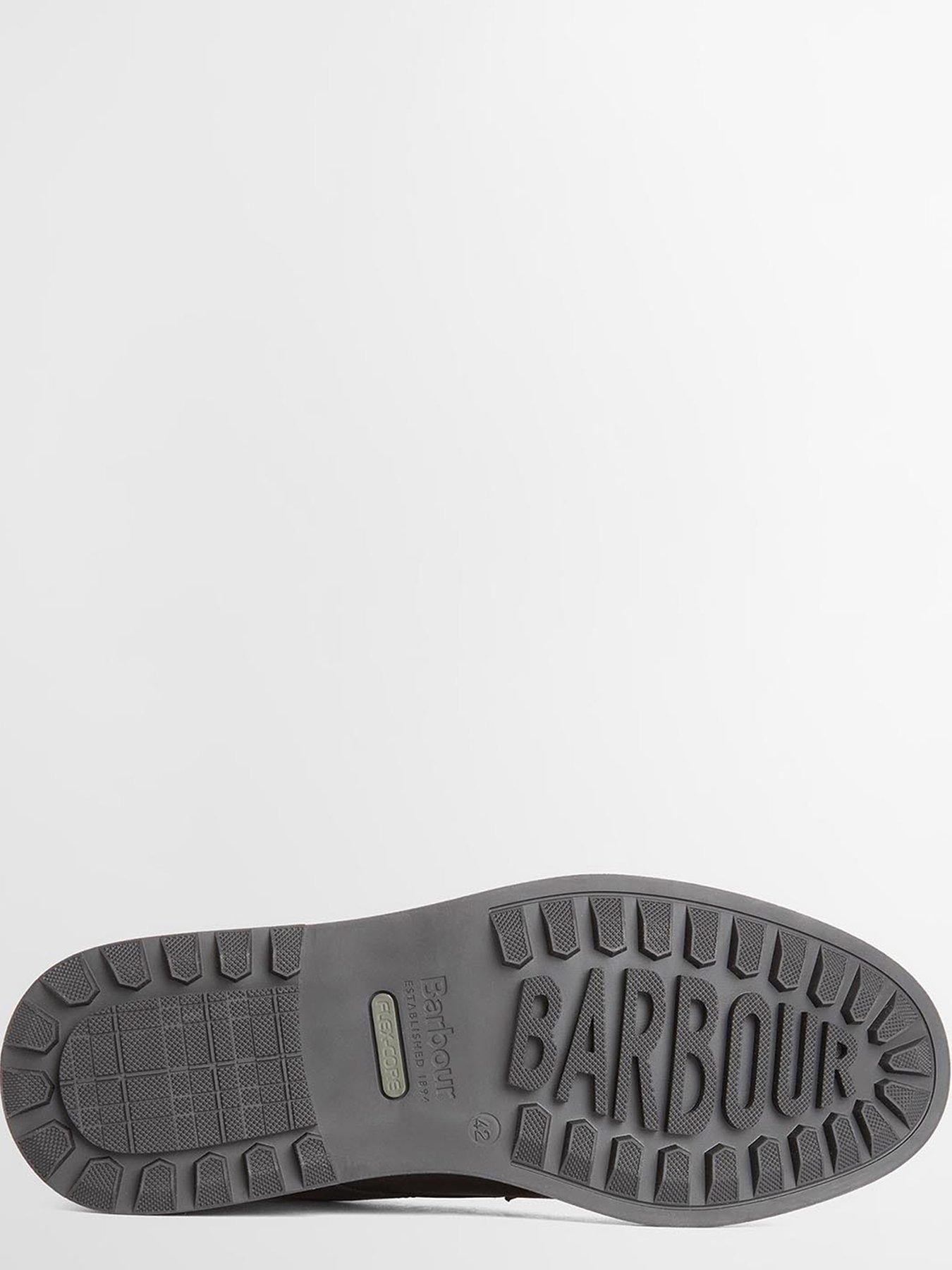 Image 5 of 5 of Barbour Mens Bellister Waxed Leather Derby Boot - Black