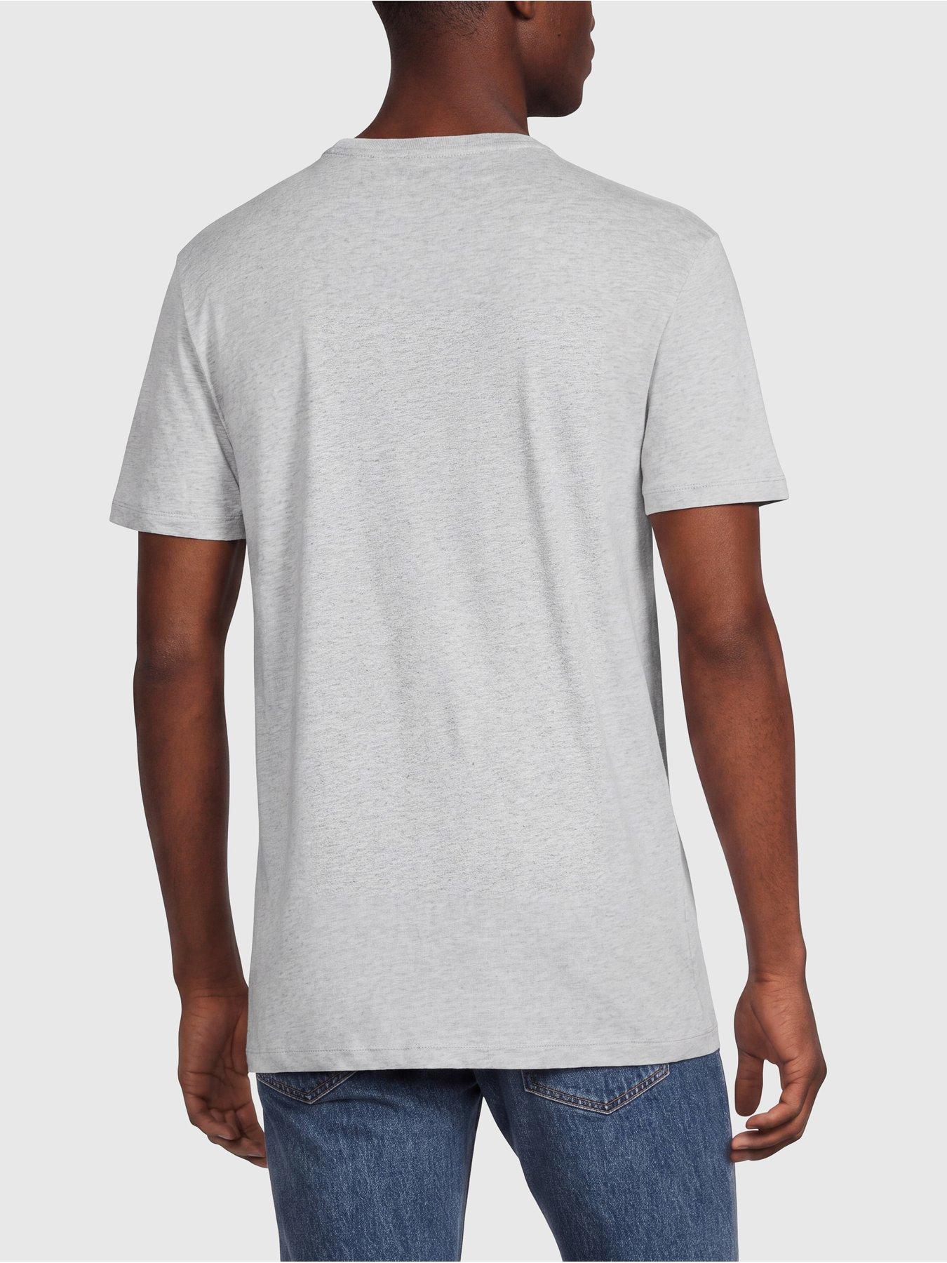 Image 3 of 6 of Lacoste 3 Pack Slim Fit Cotton T-Shirt - Multi