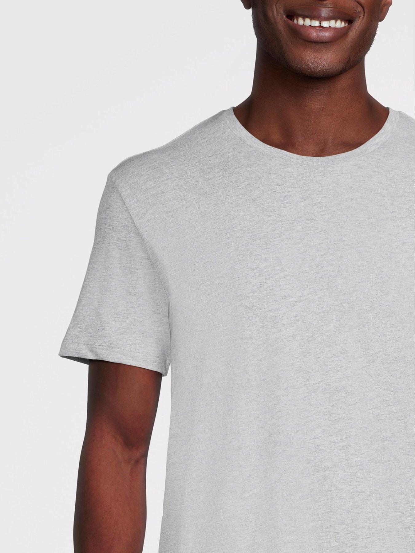 Image 5 of 6 of Lacoste 3 Pack Slim Fit Cotton T-Shirt - Multi