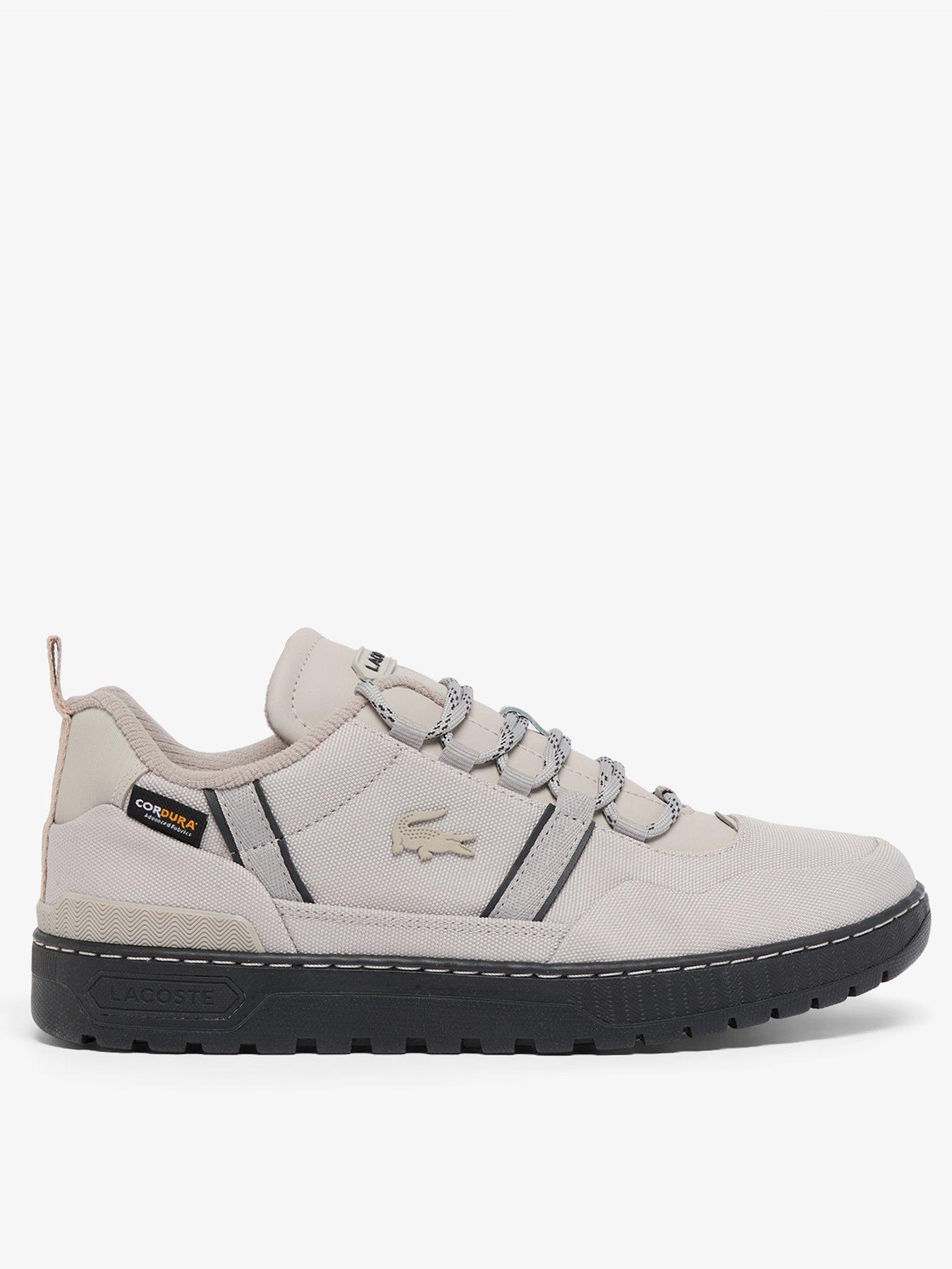 Image 1 of 6 of Lacoste T-clip Winter Cordura Trainers - Grey