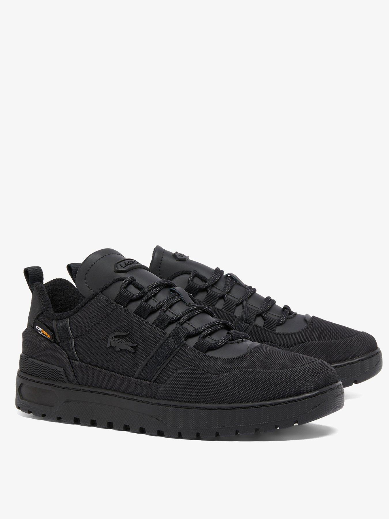 Image 2 of 6 of Lacoste T-clip Winter Cordura Trainers - Black