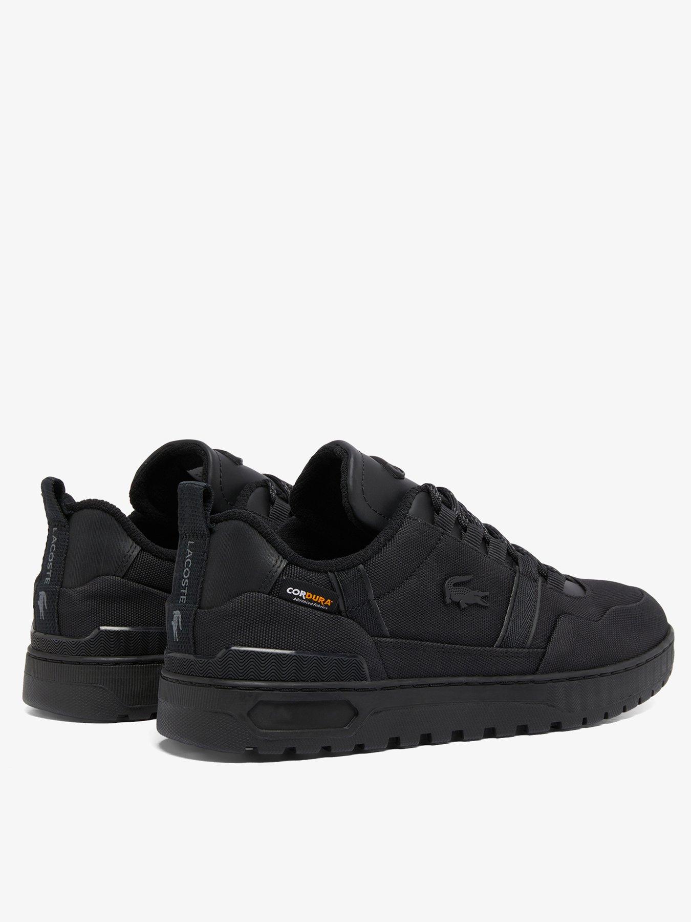 Image 3 of 6 of Lacoste T-clip Winter Cordura Trainers - Black