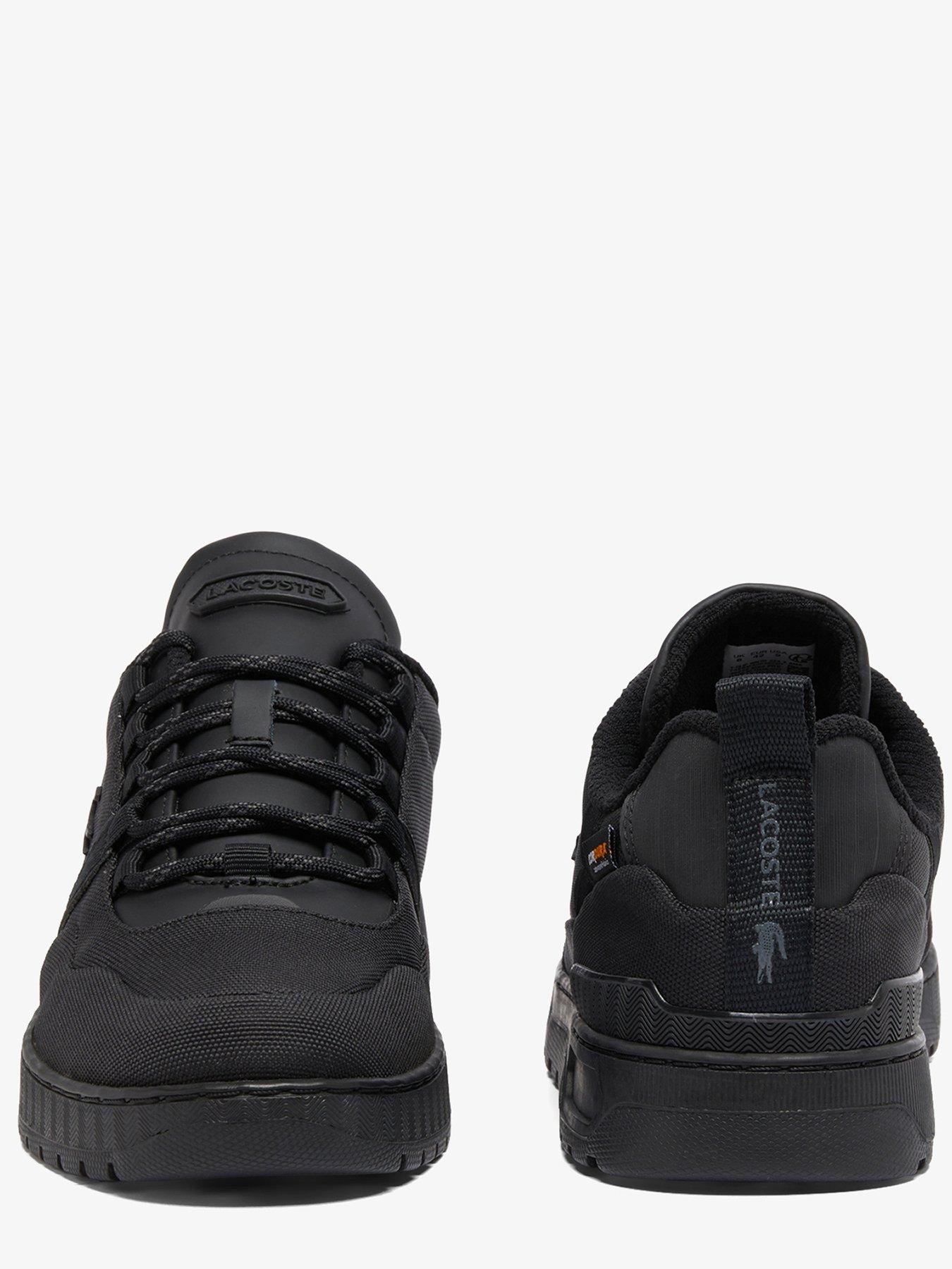 Image 4 of 6 of Lacoste T-clip Winter Cordura Trainers - Black