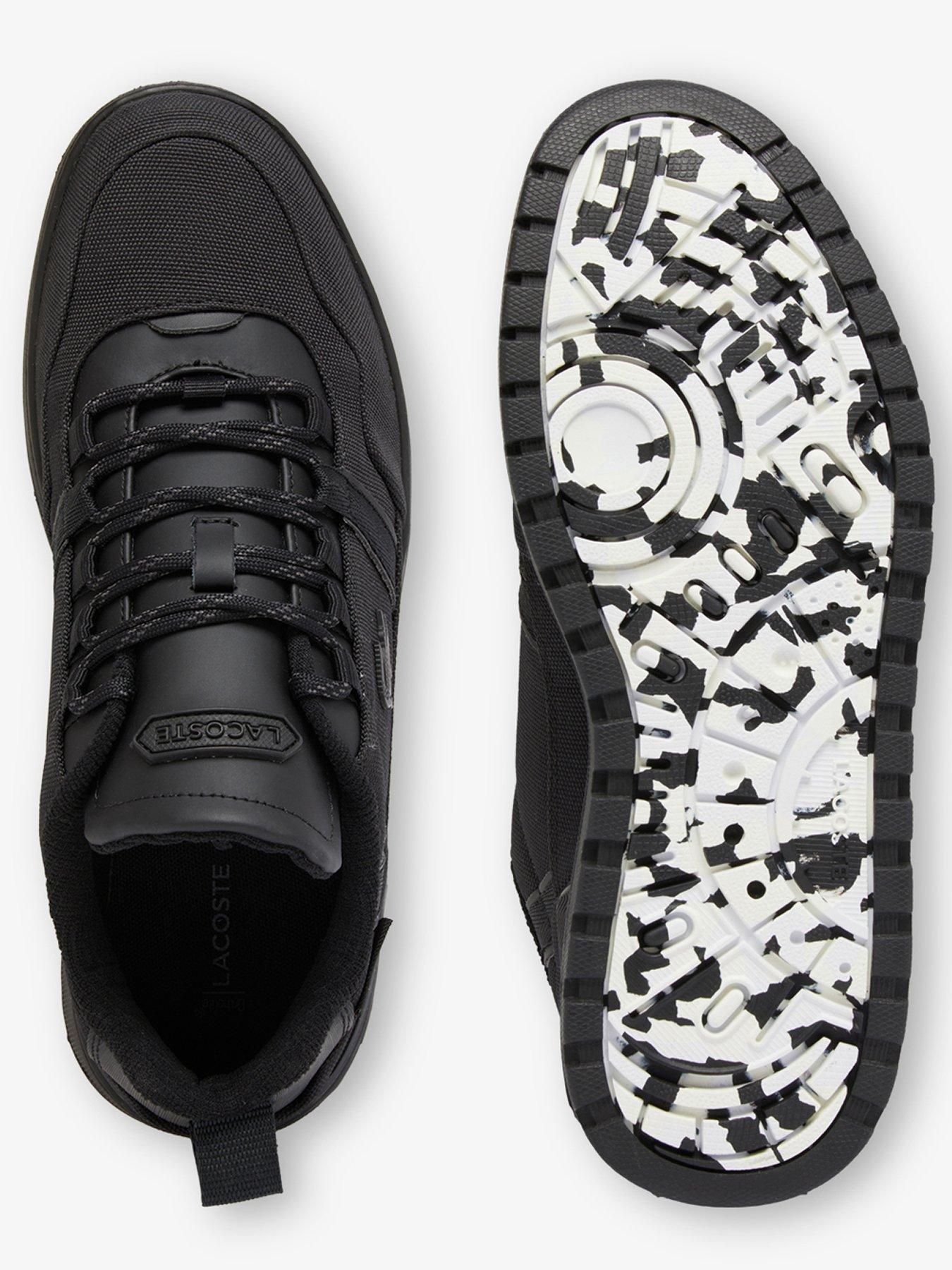 Image 5 of 6 of Lacoste T-clip Winter Cordura Trainers - Black